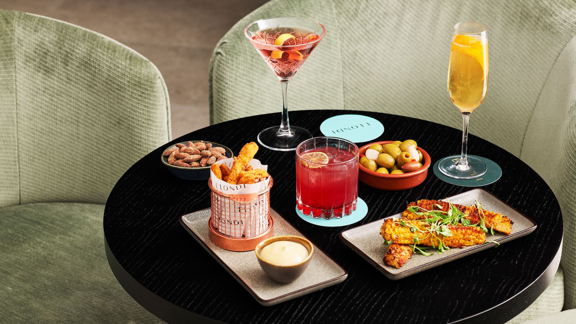 Hyatt House London Stratford Bar Snacks Cocktails