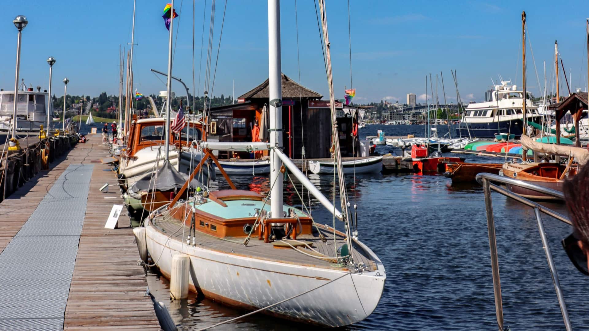 Grand Hyatt Seattle Lake Union Sailboat