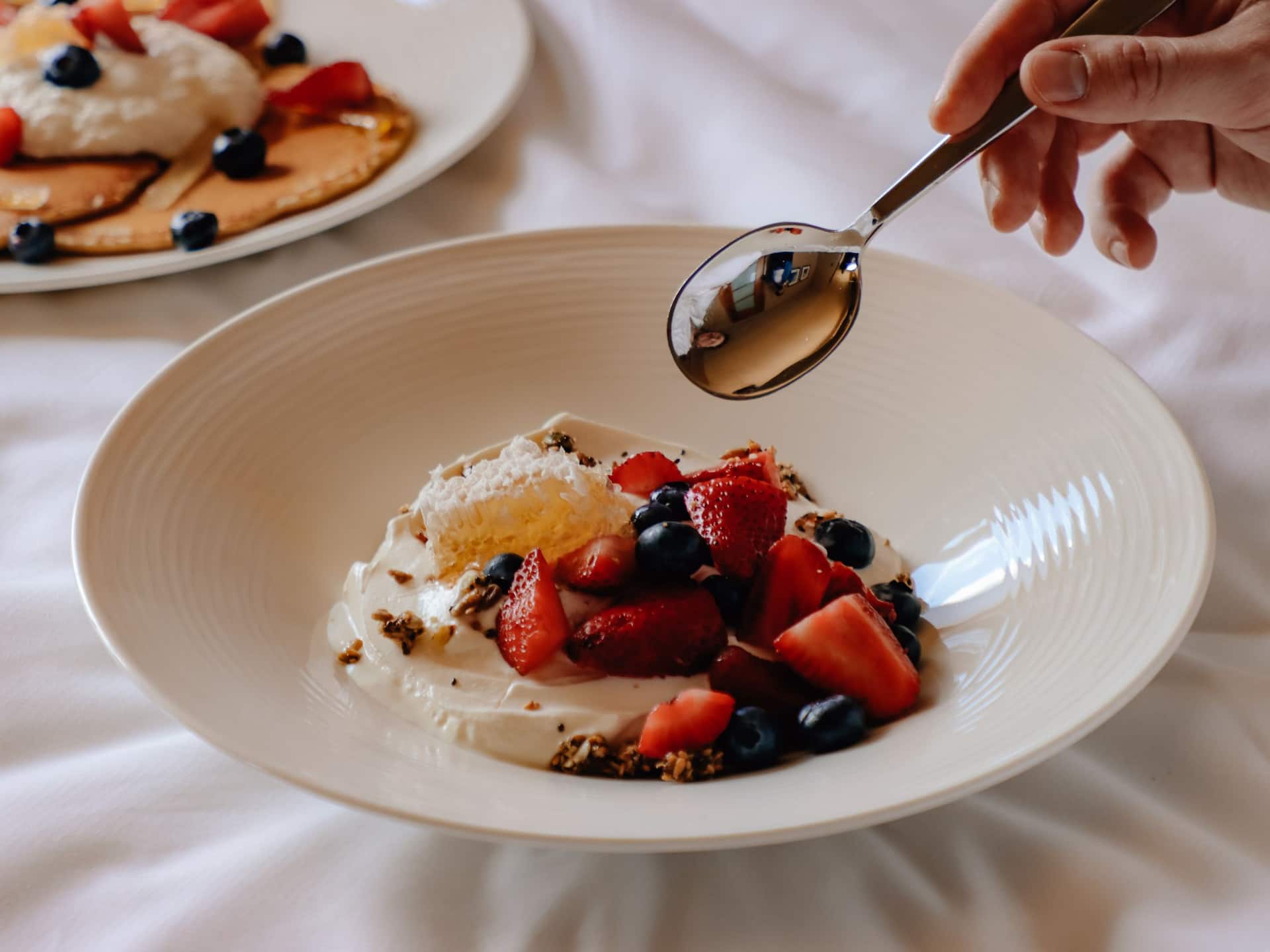 Grand Hyatt Seattle Breakfast In Bed Detail