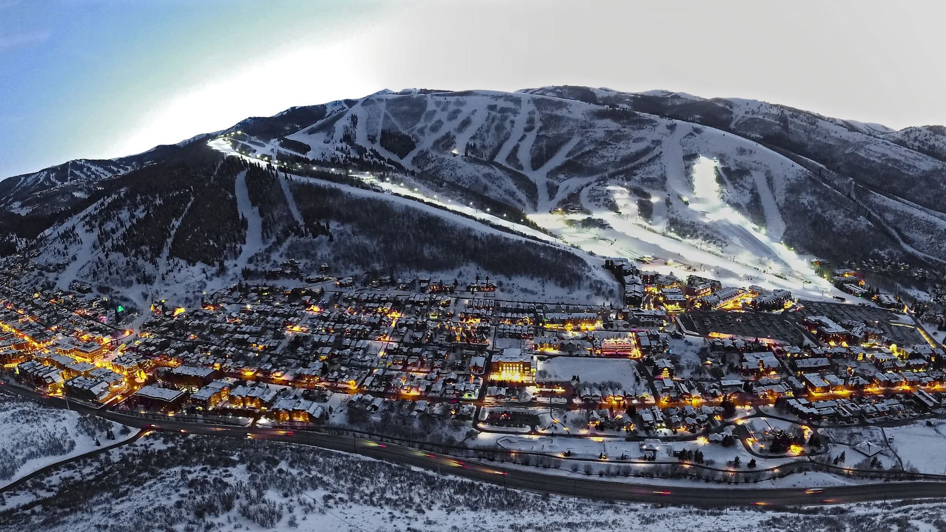 Hyatt Place Park City Distant Sunset