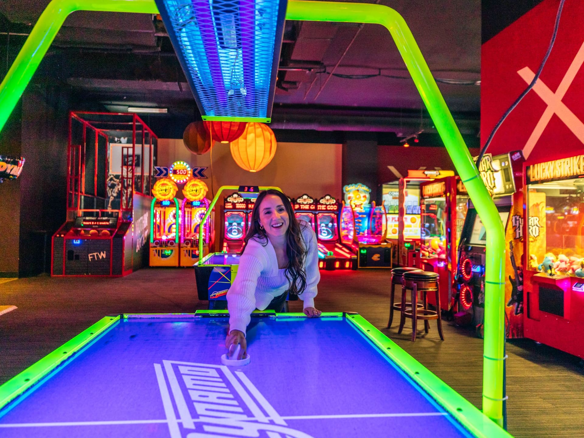 Hyatt Regency Bellevue on Seattle's Eastside Lucky Strike Arcade