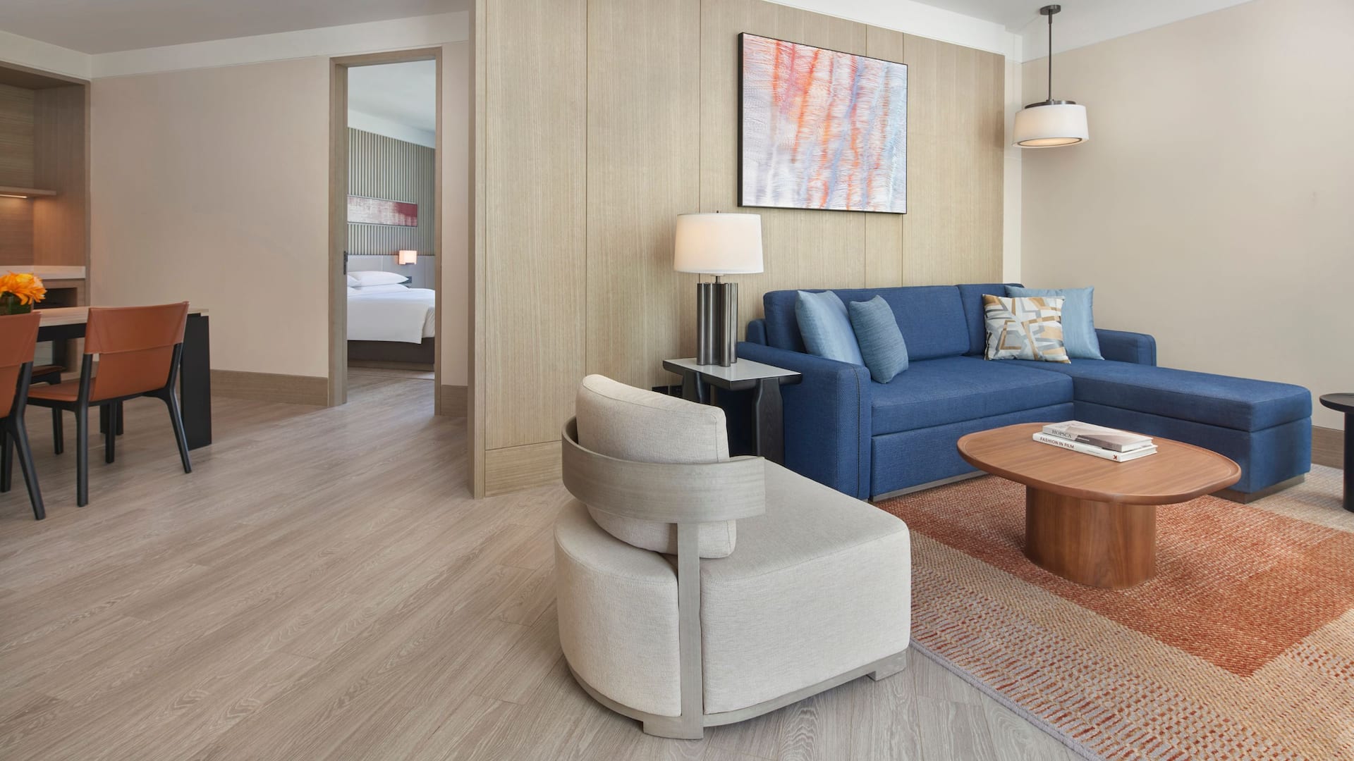 1/3 Hyatt Place Hangzhou International Airport Suite King Bed Living Room