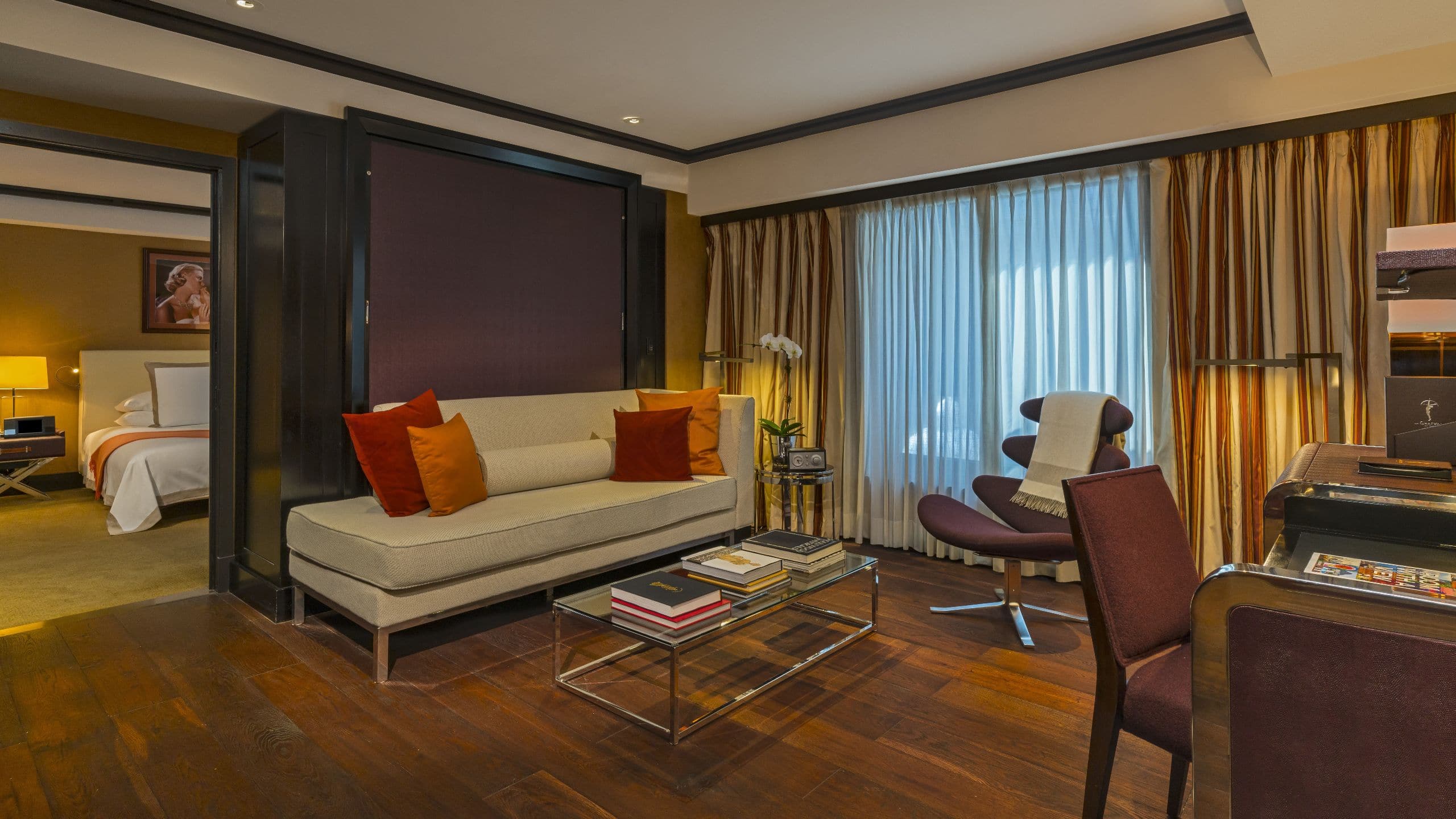 The Chatwal Hollywood Suite Living Room Area