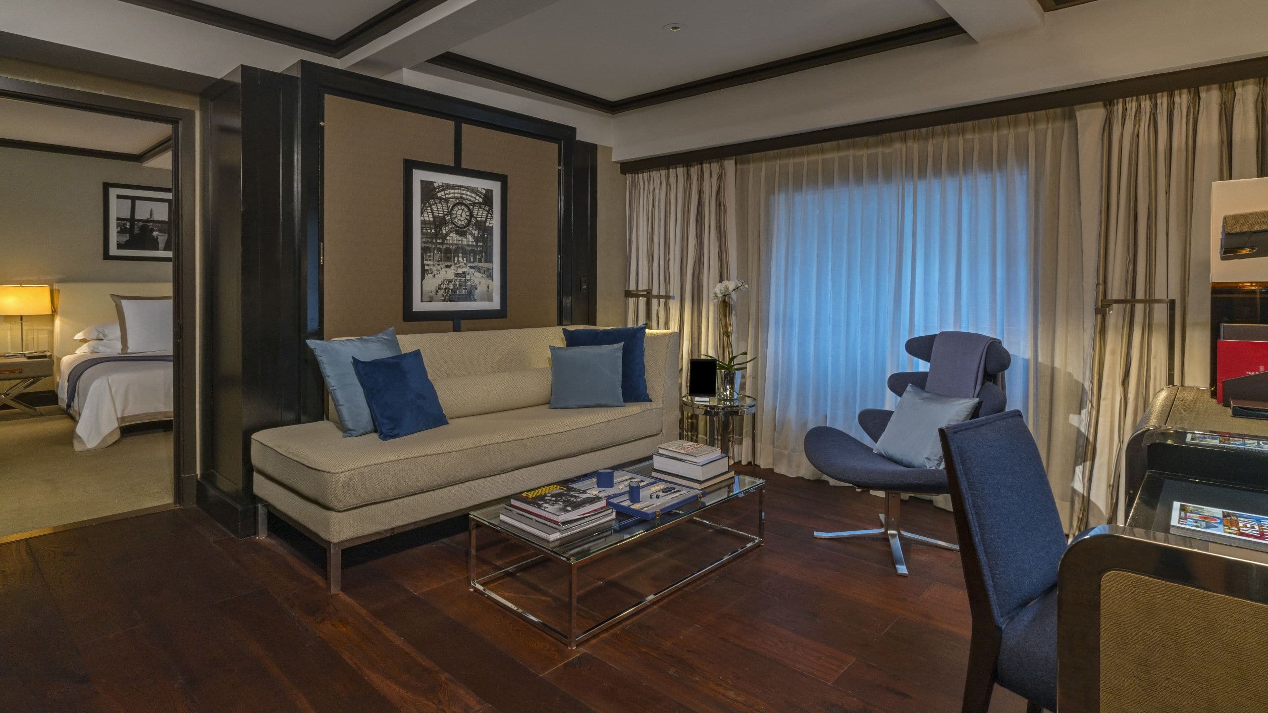 1 of 10 The Chatwal Manhattan Suite Living Room Area