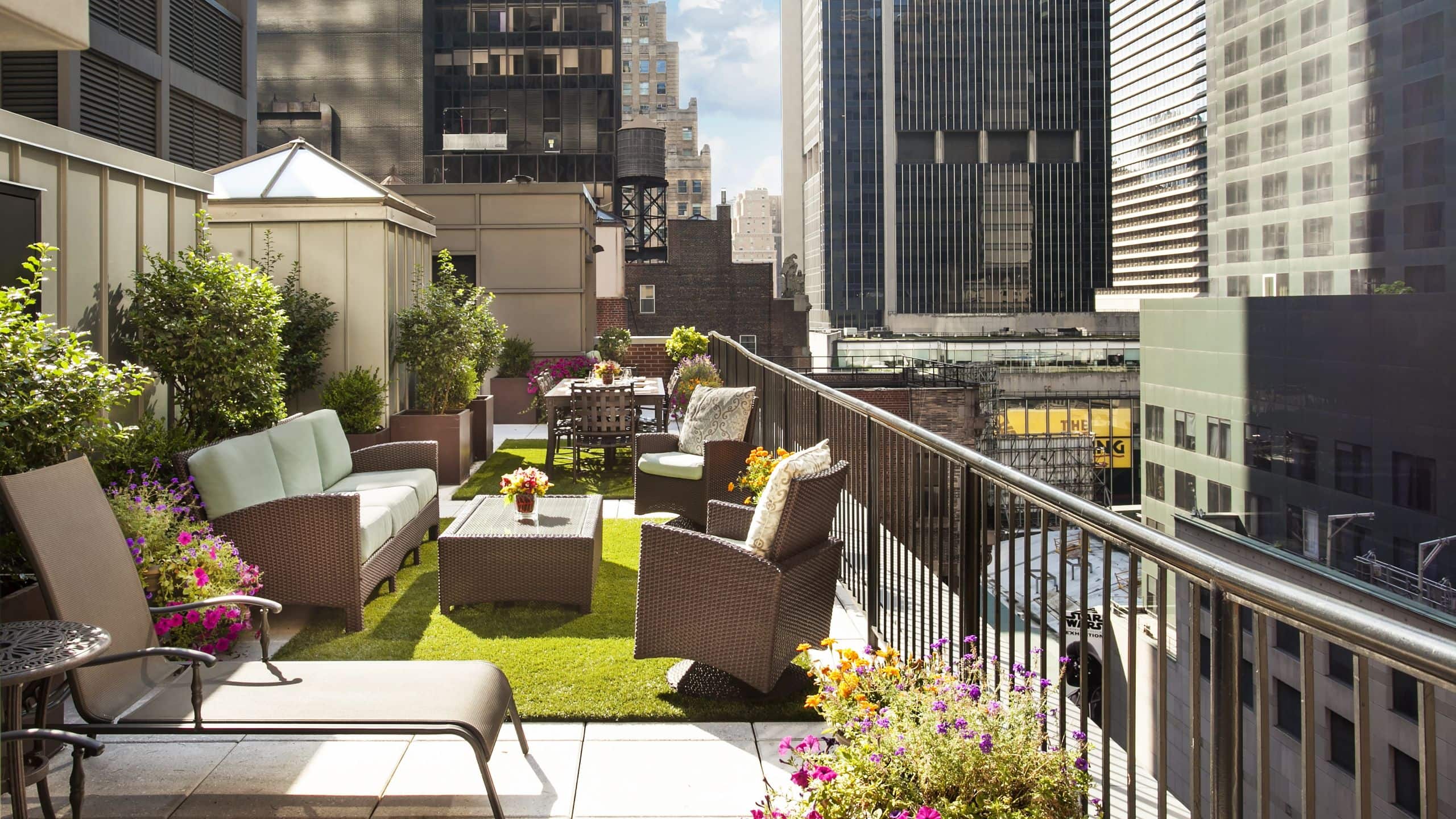 The Chatwal Producer Suite Penthouse Rooftop Garden