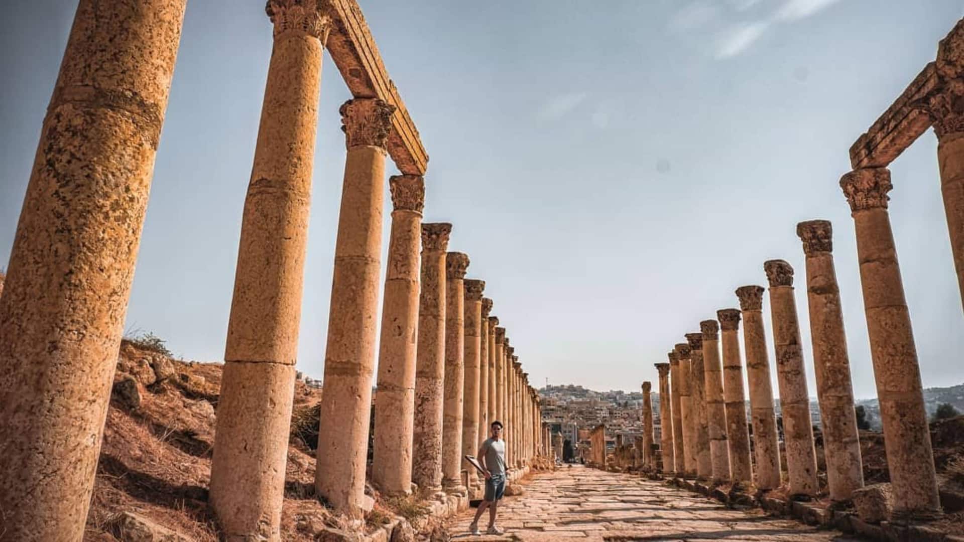 Grand Hyatt Amman Jerash Columns Destination