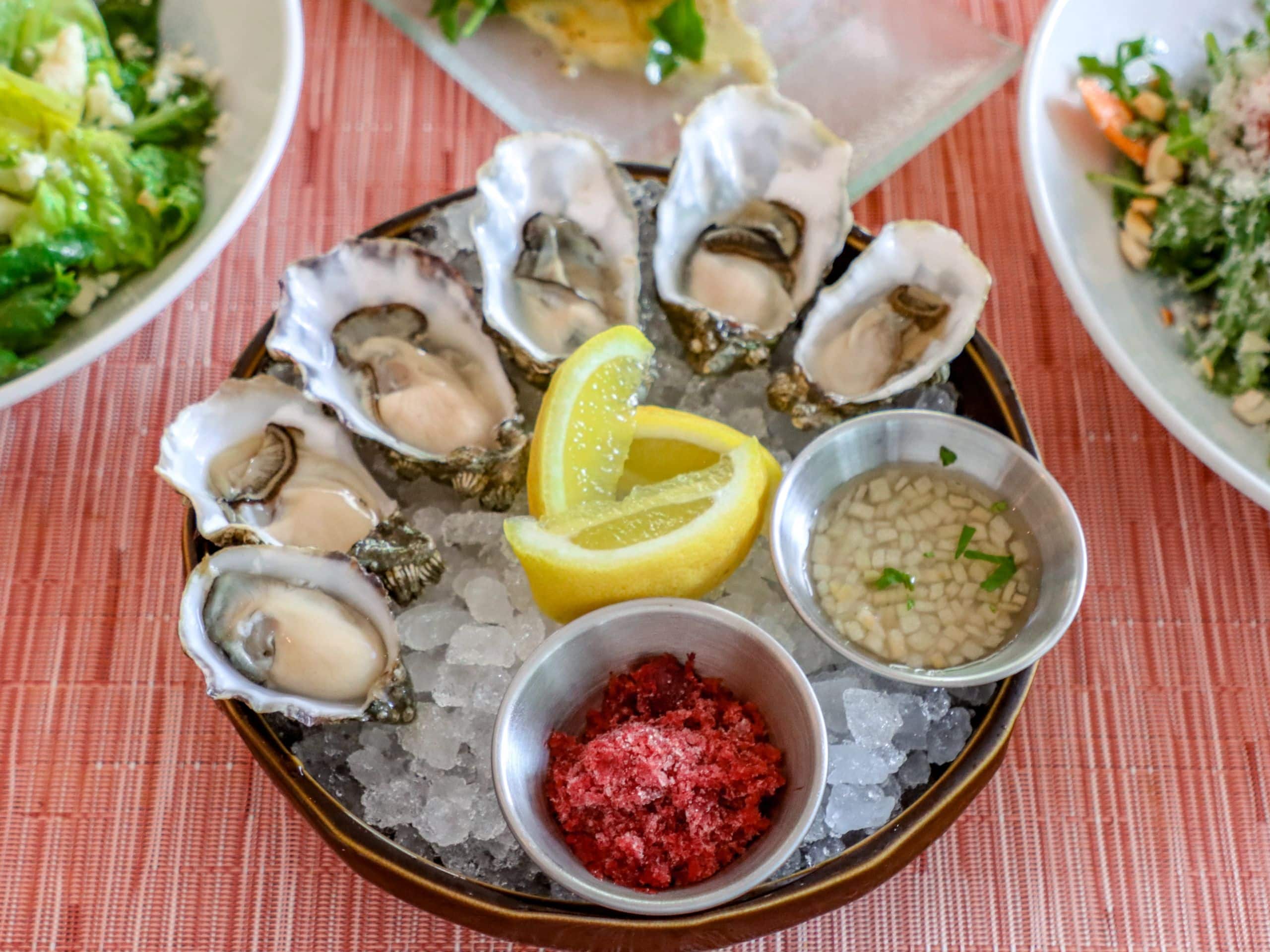 Hyatt at Olive 8 Oysters