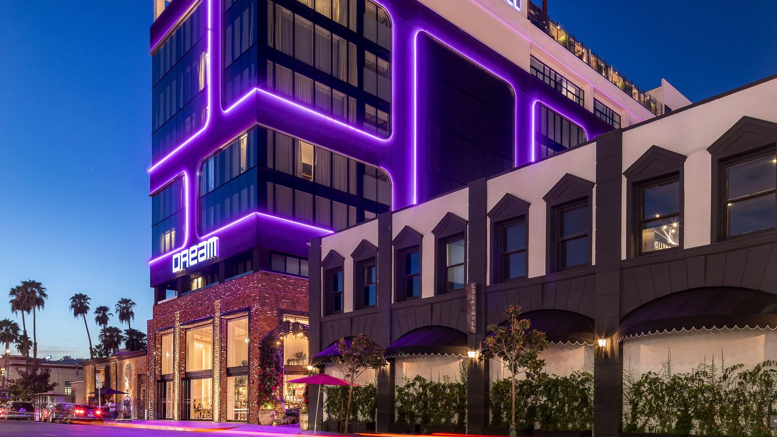 Dream Hollywood Exterior Side View