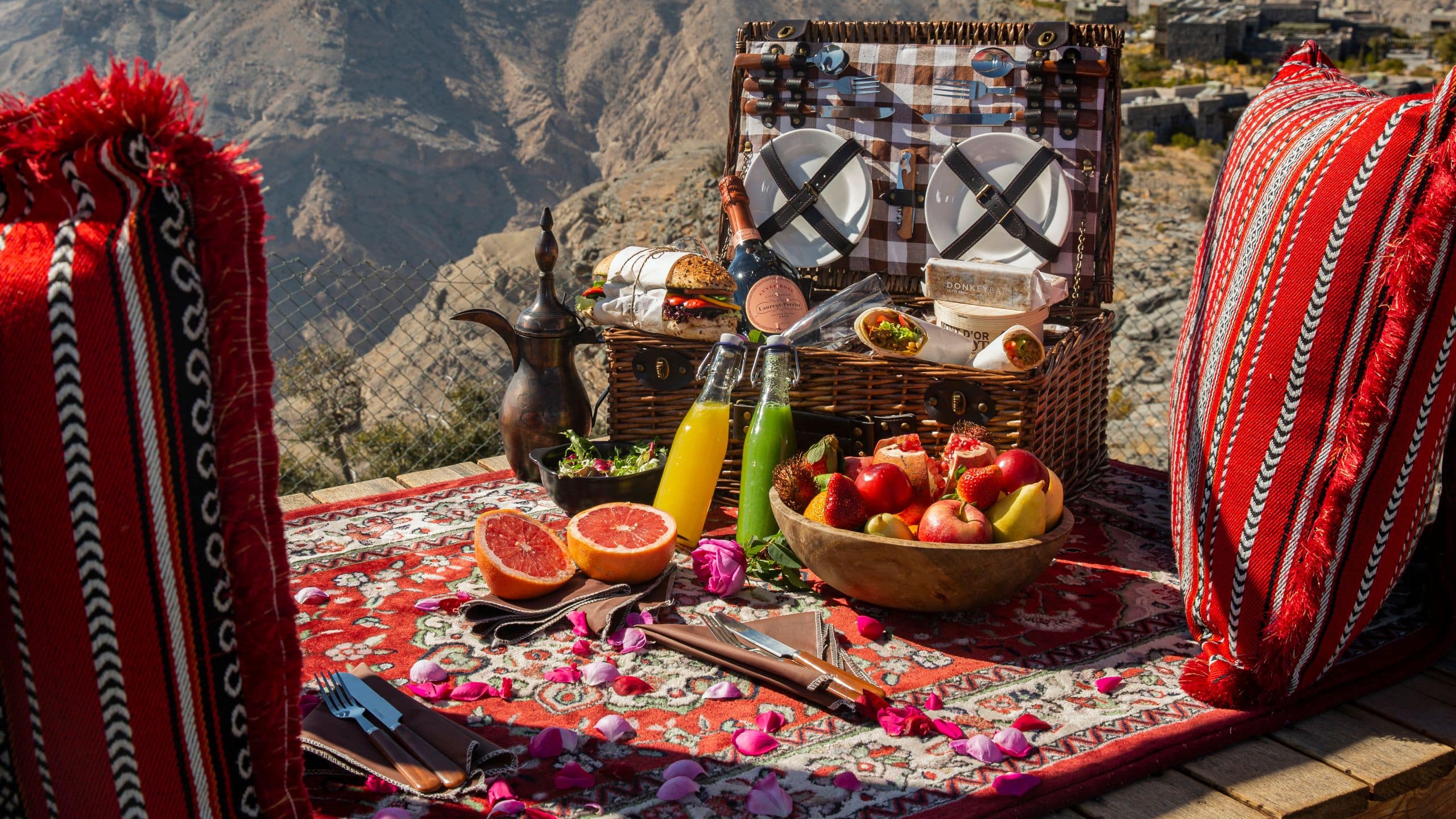 Alila Jabal Akhdar Butterfly Trail Picnic