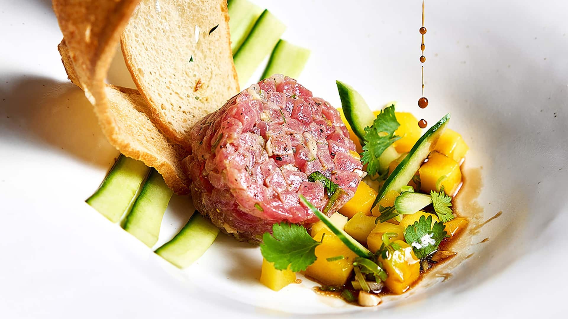 4 of 5 Hyatt Regency Cape Town Urchin Tuna Tartar