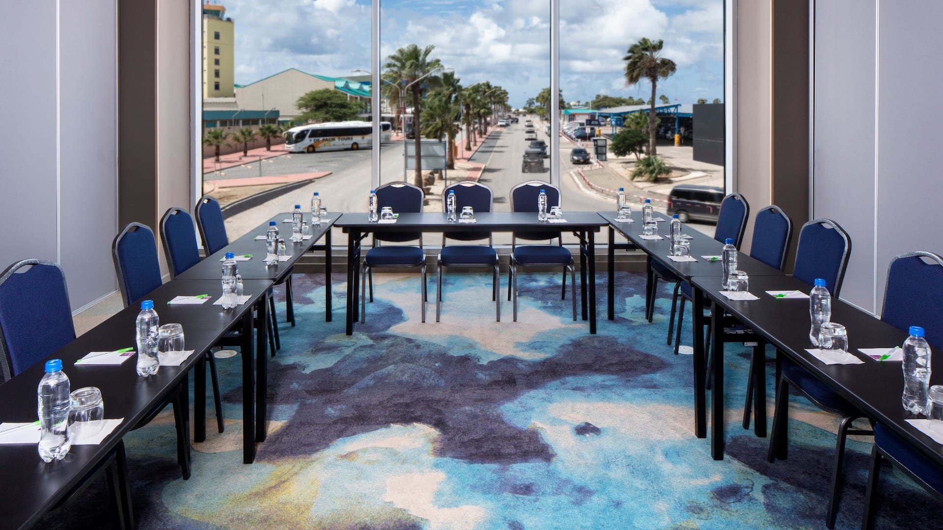 Hyatt Place Aruba Airport Meetings Setup With View
