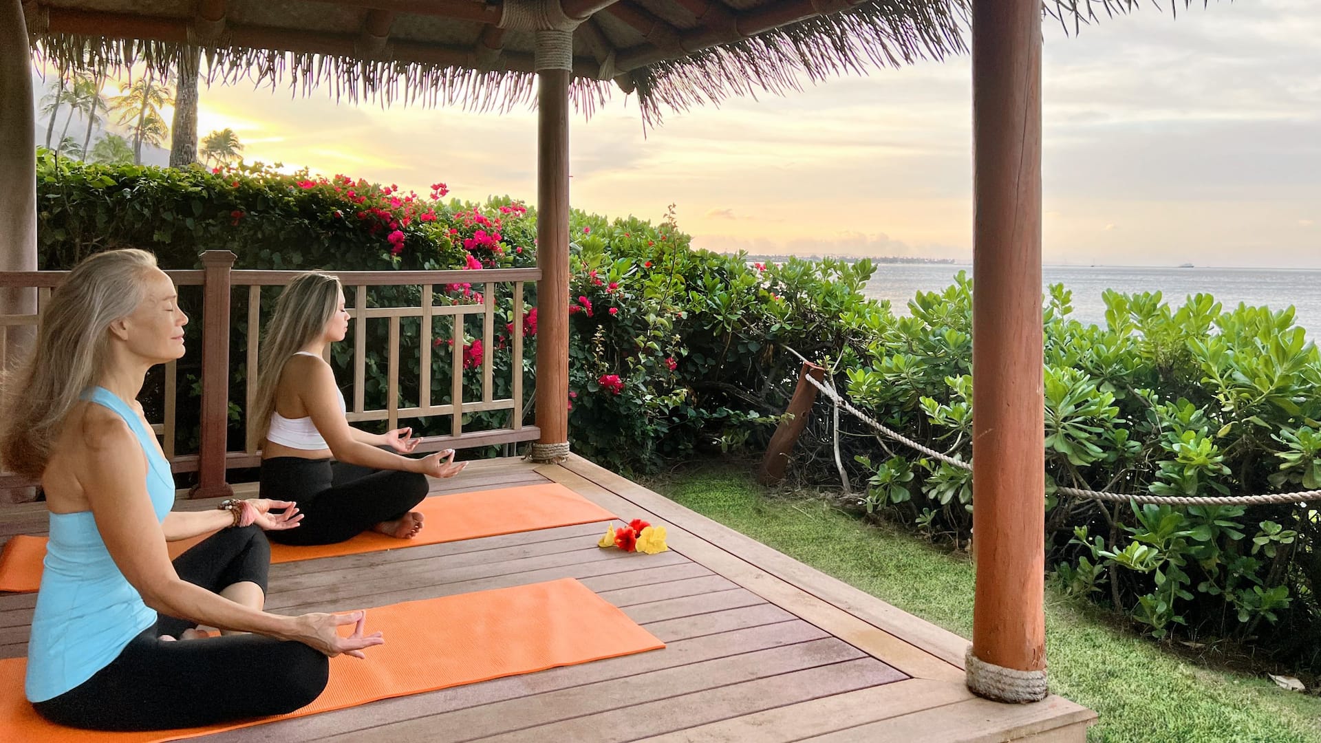 Hyatt Regency Maui Resort and Spa Sunrise Yoga