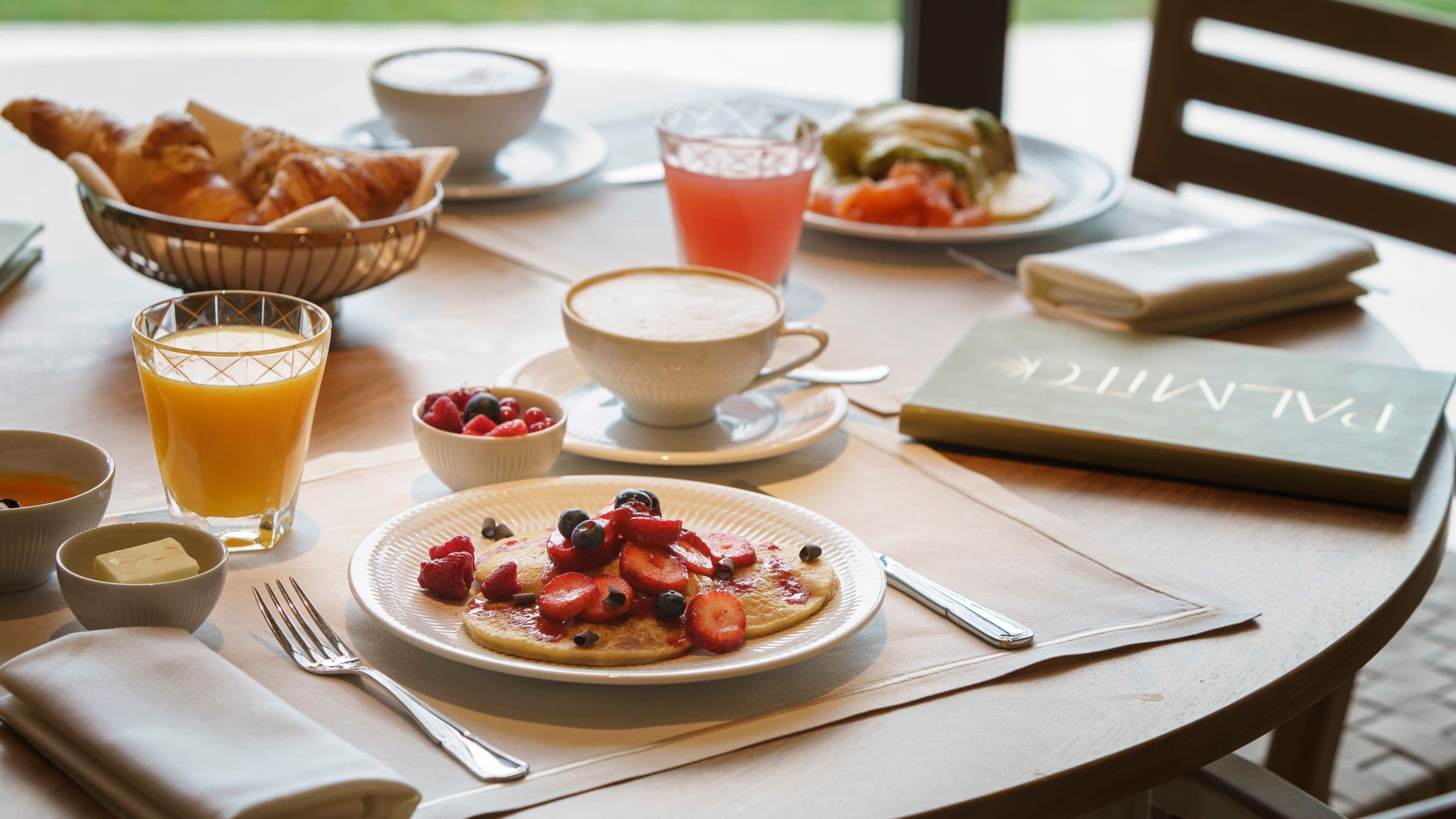 La Zambra Palmito Breakfast Pancakes
