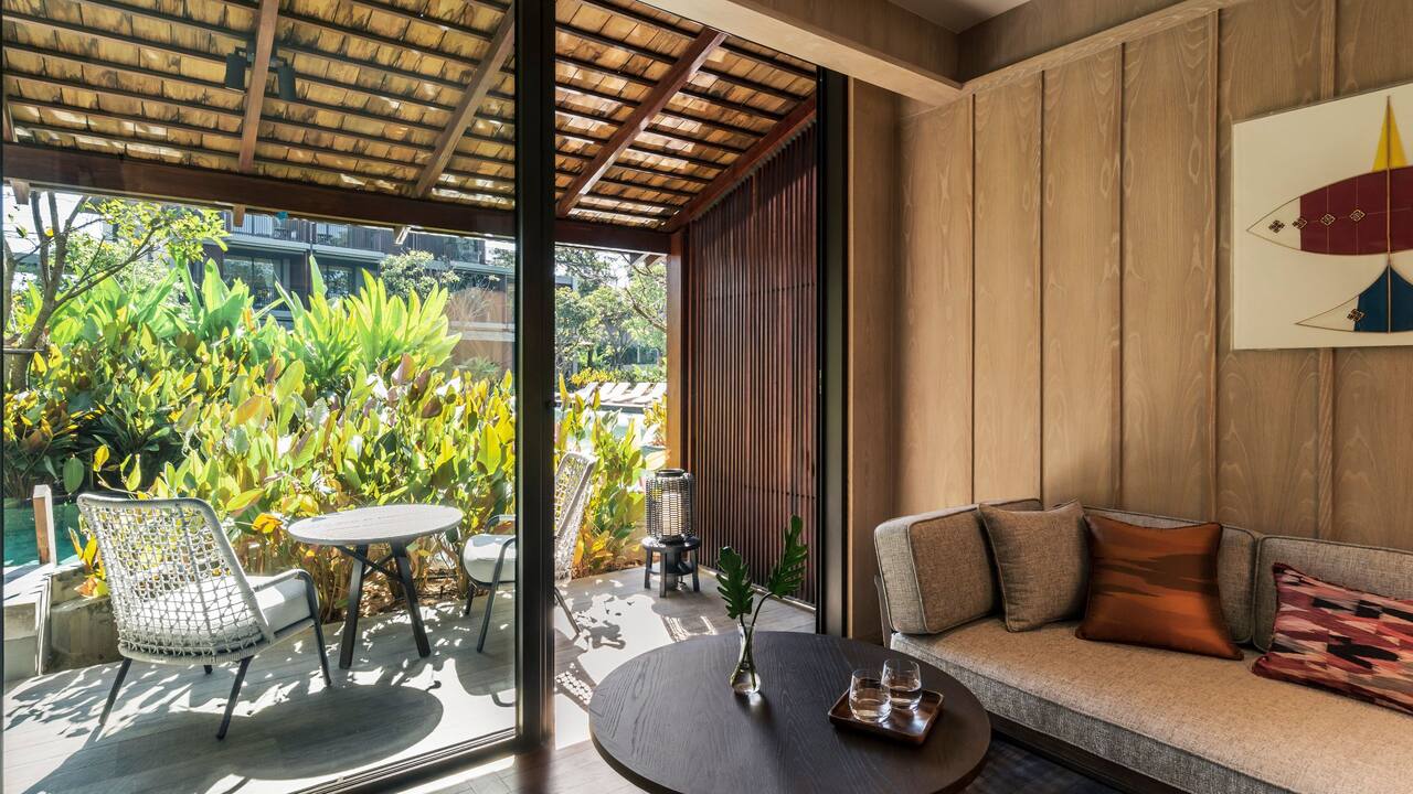 Andaz Pattaya Jomtien Beach King Bed Guestroom Lagoon Access Deluxe