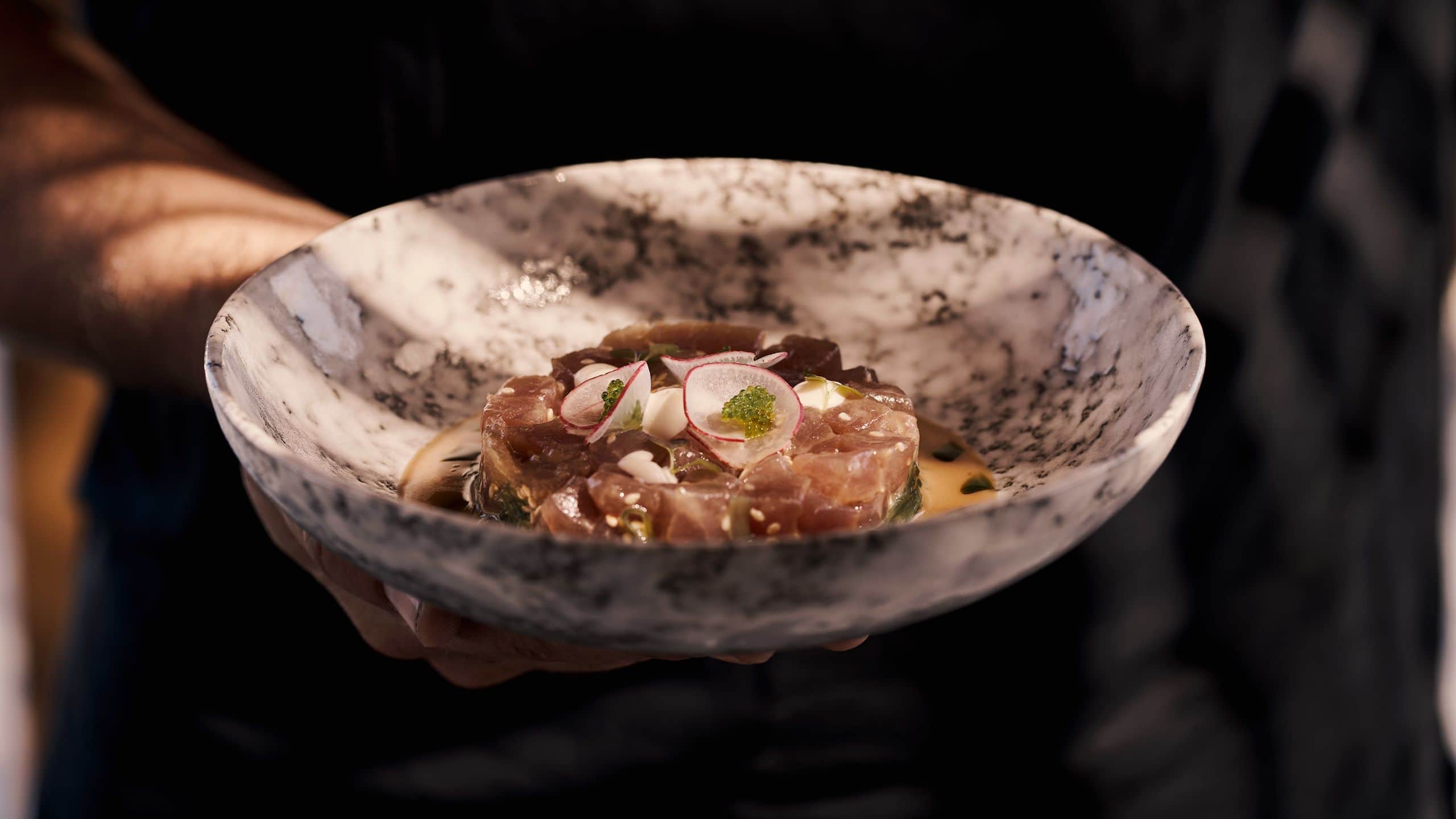 Magma Resort Santorini Tuna Tartare