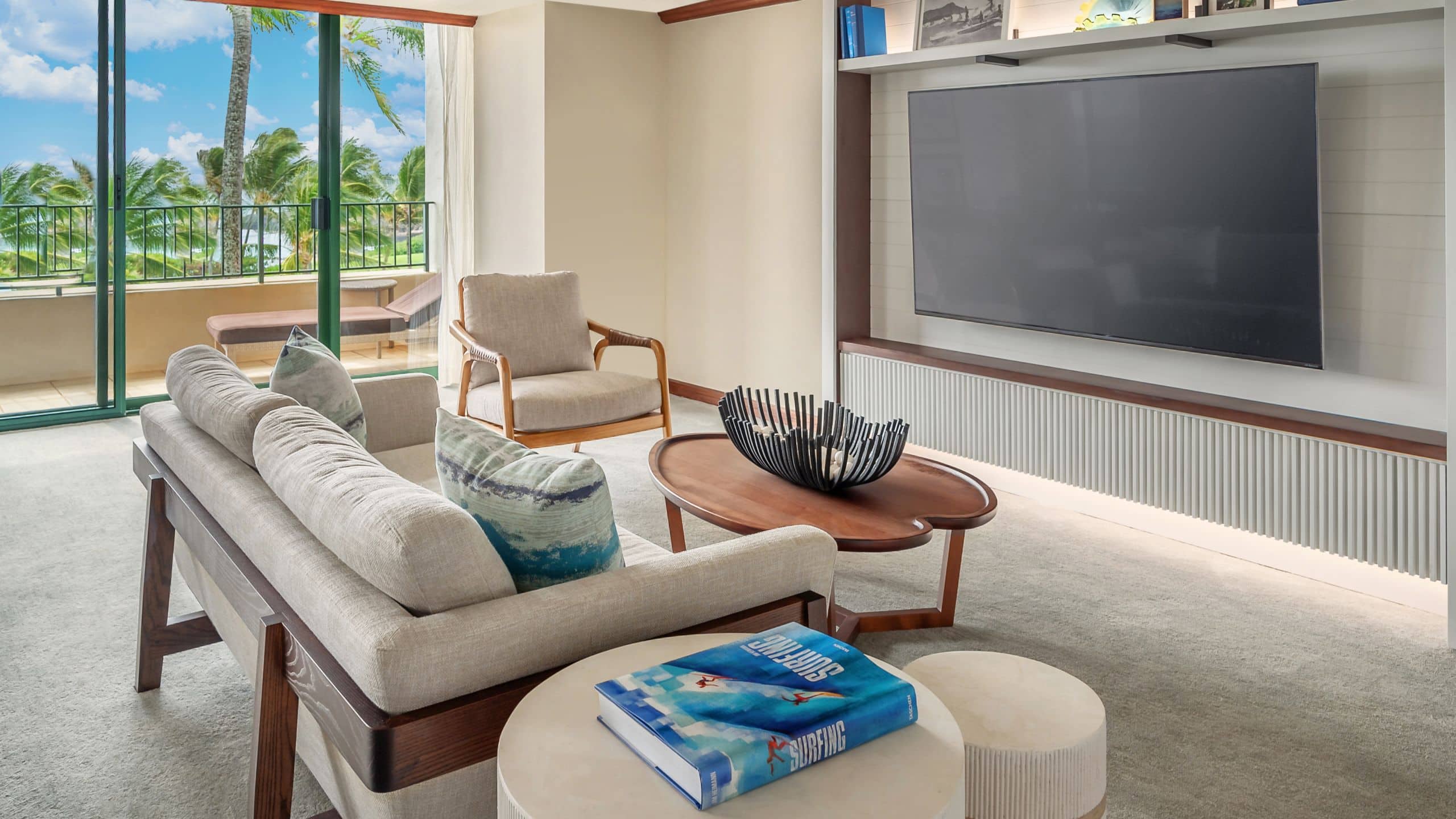 Grand Hyatt Kauai Resort & Spa Standard Suite Living Room Seating