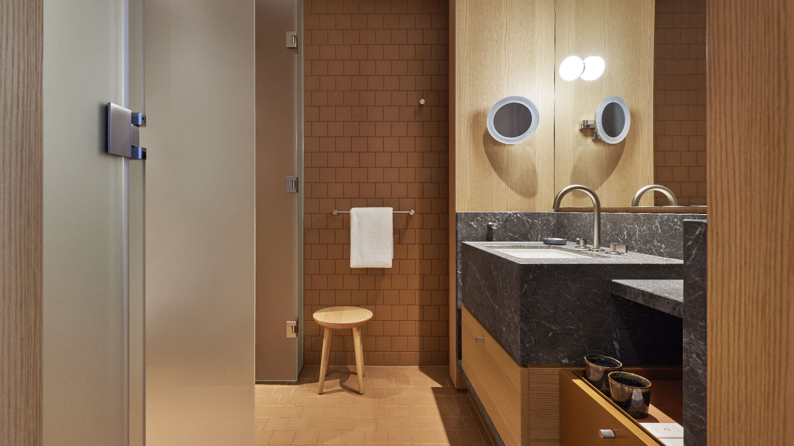 Hyatt Centric Melbourne Bathroom Sink Mirror