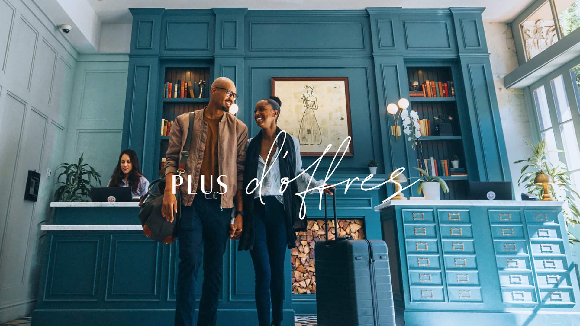 Lobby Couple Check In