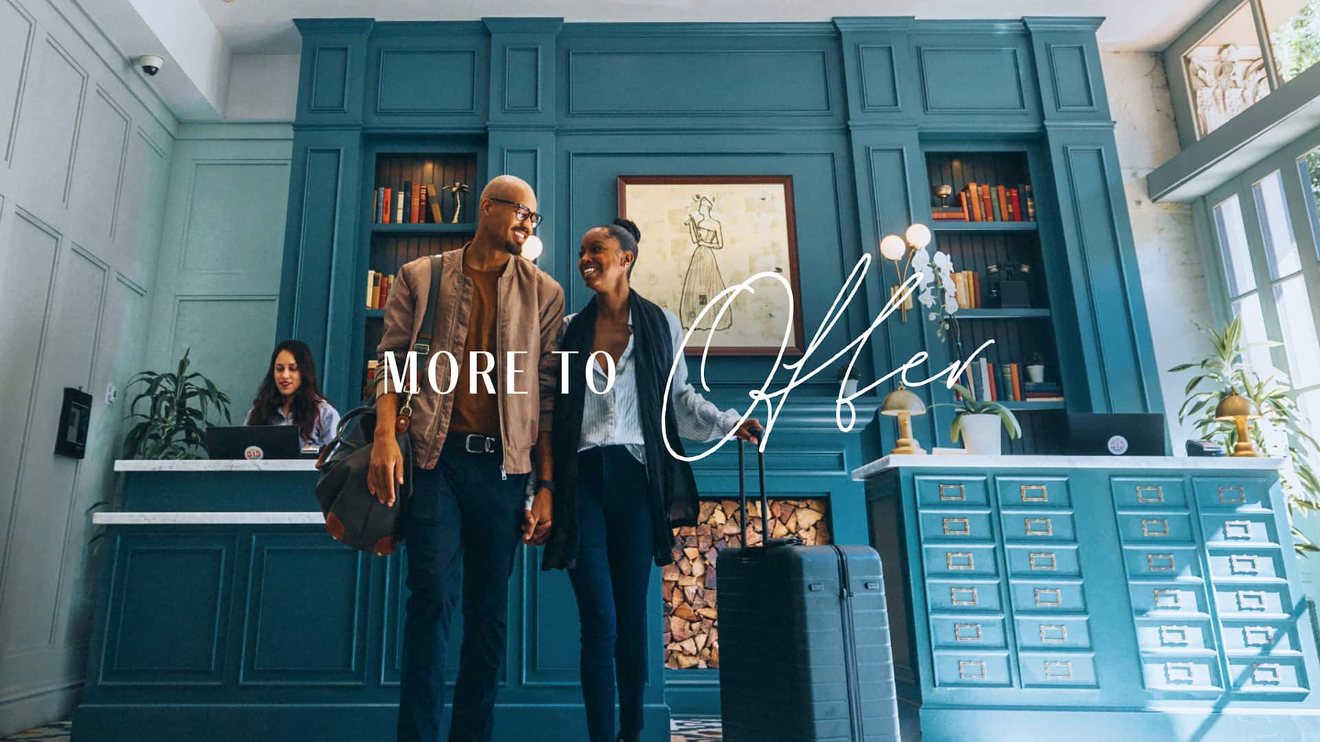 Lobby Couple Check In