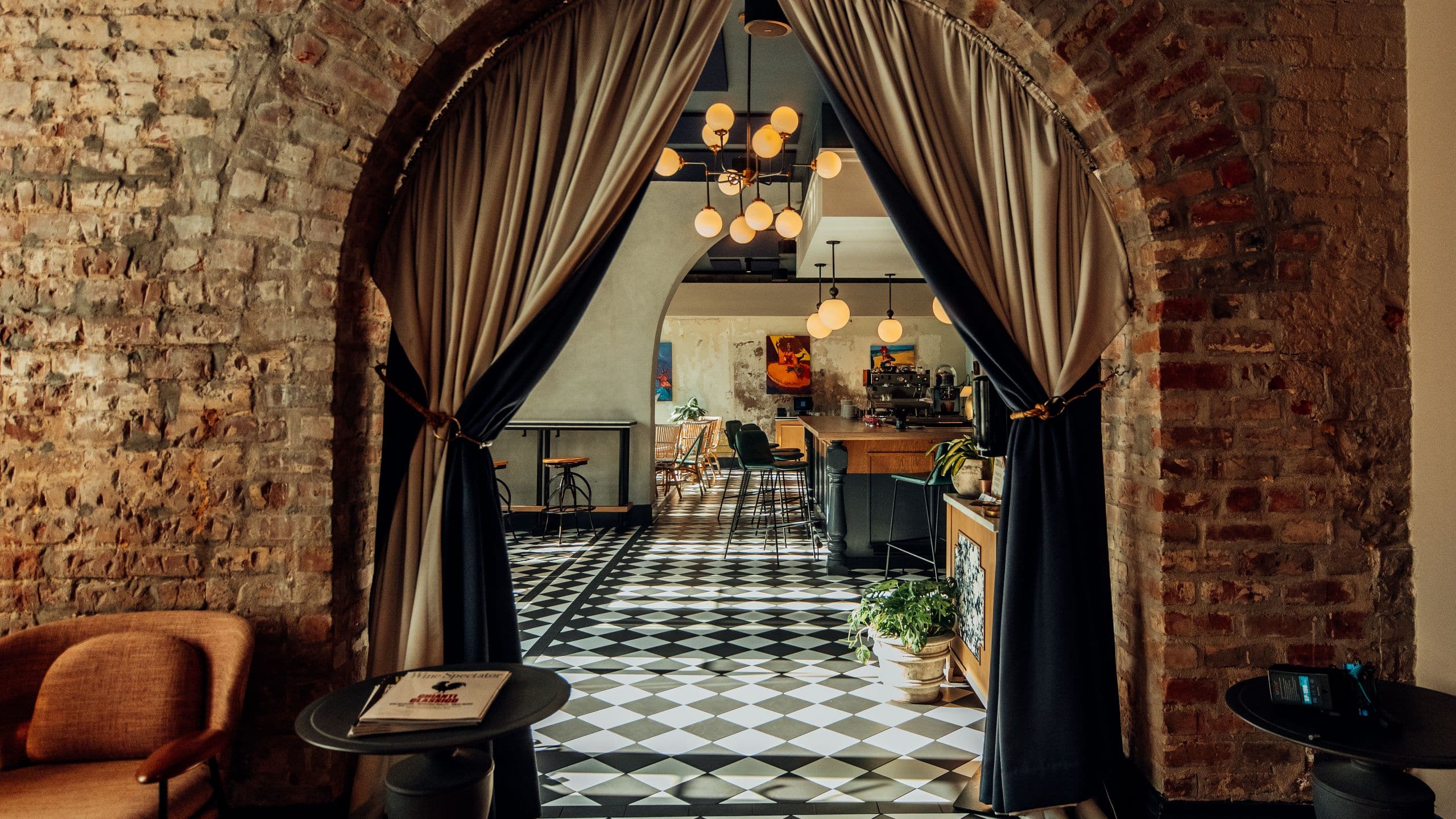 The Eliza Jane Lobby Arch