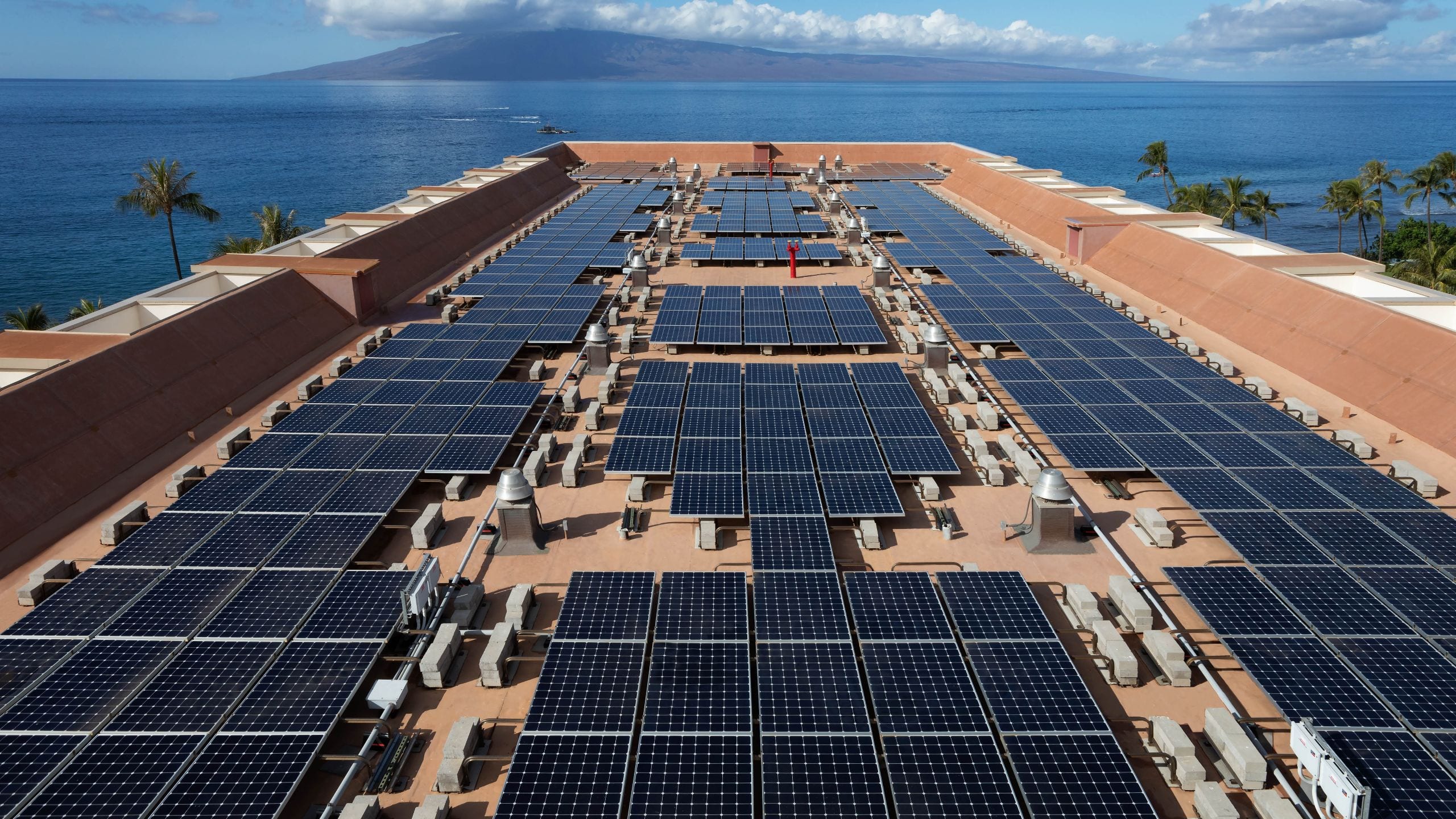 Hyatt Regency Maui Resort and Spa Solar Panels