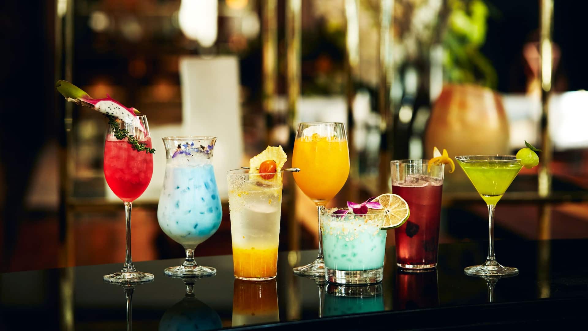 Hyatt Regency Yokohama The Union Bar Lounge Seasonal Cocktails