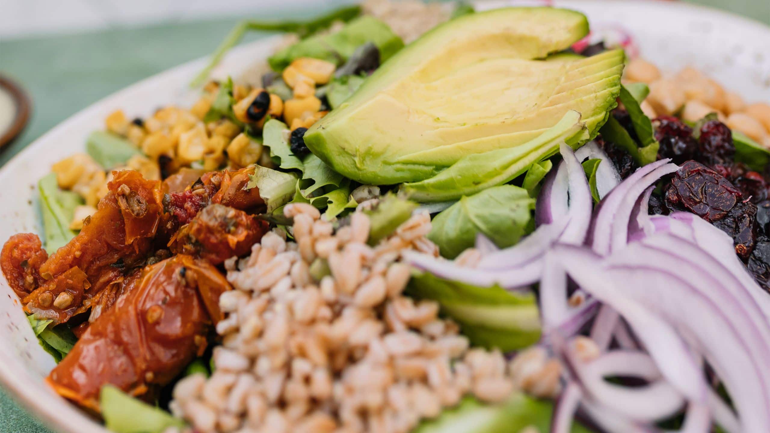 Hyatt Regency Los Angeles International Airport Vegan Salad