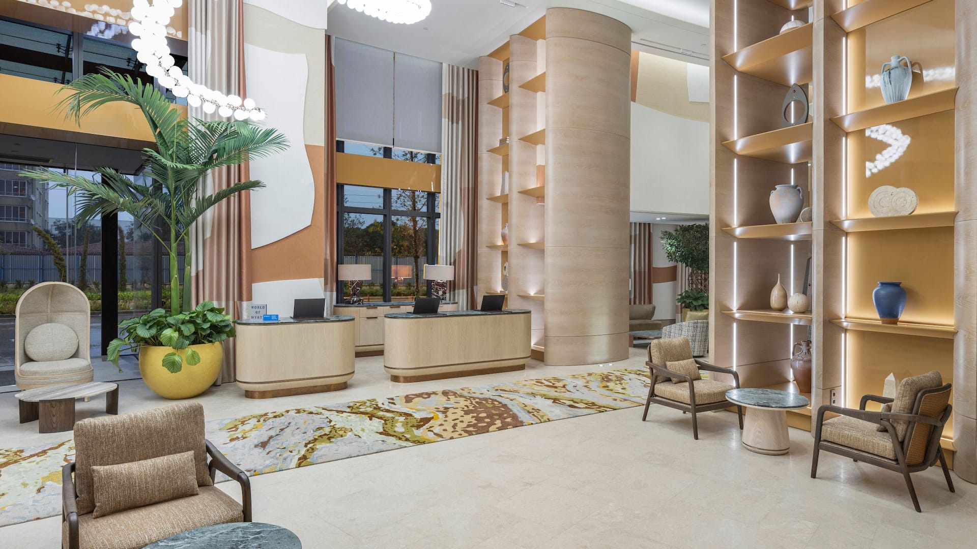 Hyatt Regency İzmir İstinyePark Reception Seating Area