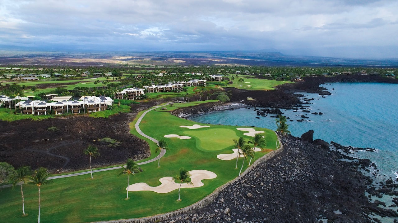 Mauna Lani Point Aerial 