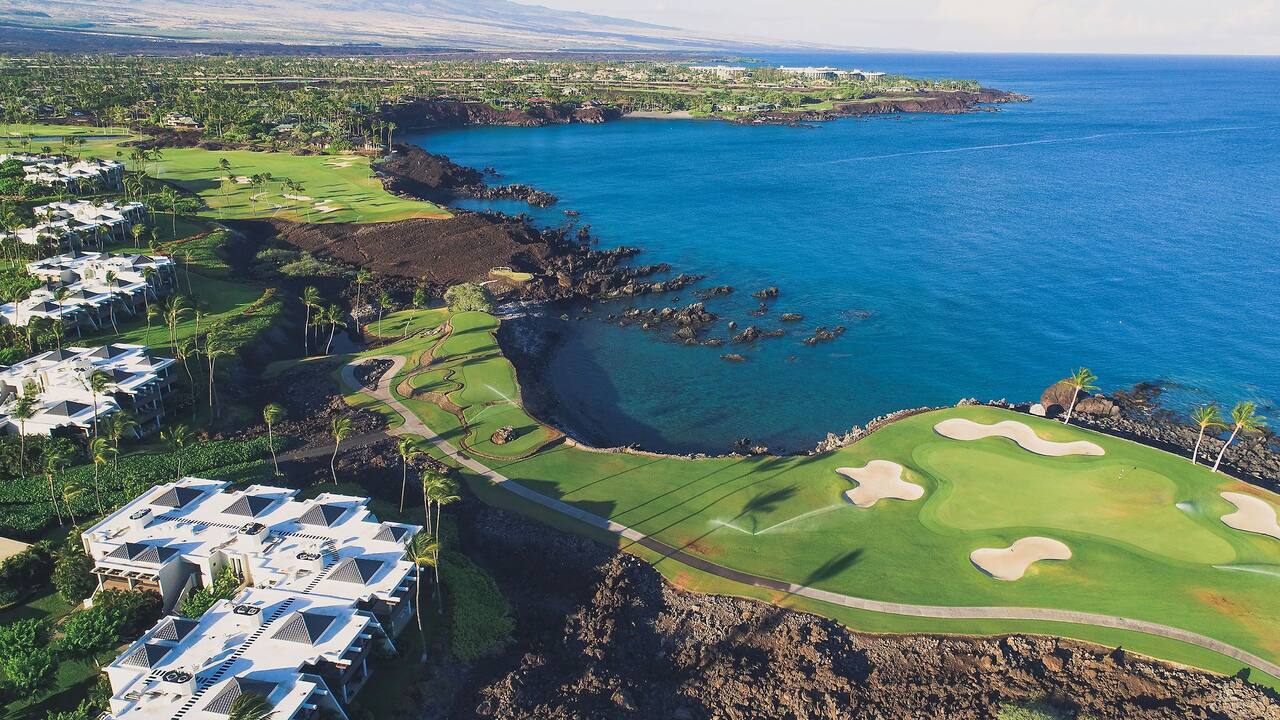 Mauna Lani Point Aerial View