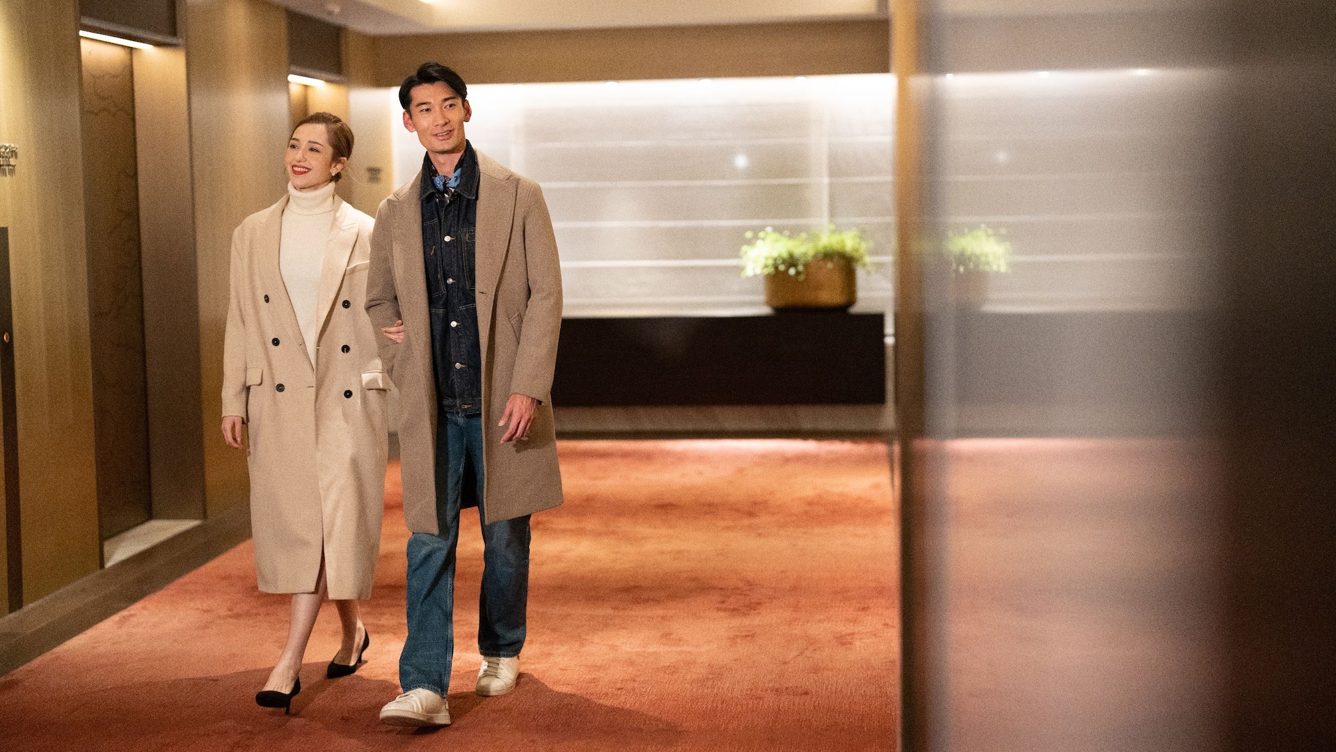 Grand Hyatt Hong Kong Couple Walking