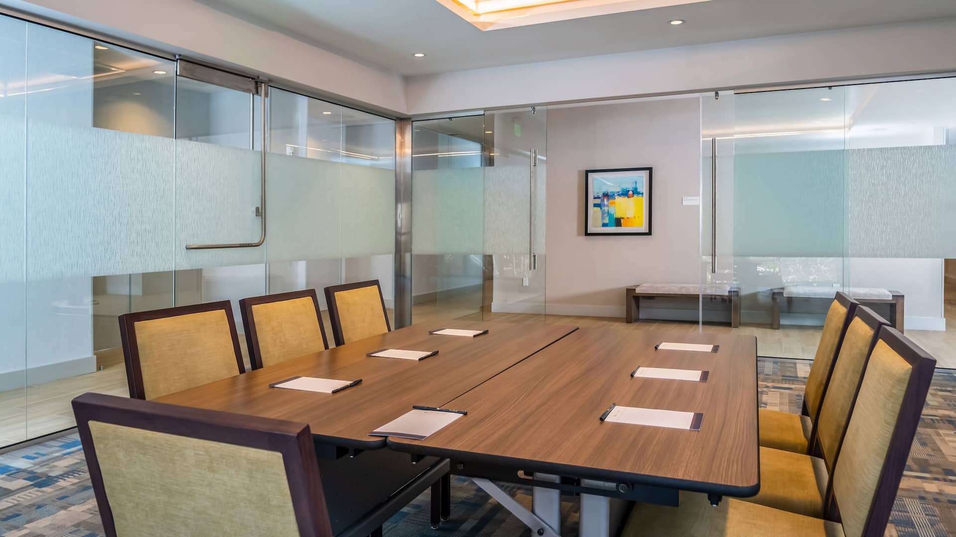 Hyatt Place Gainesville Downtown Meeting Room Boardroom Overview