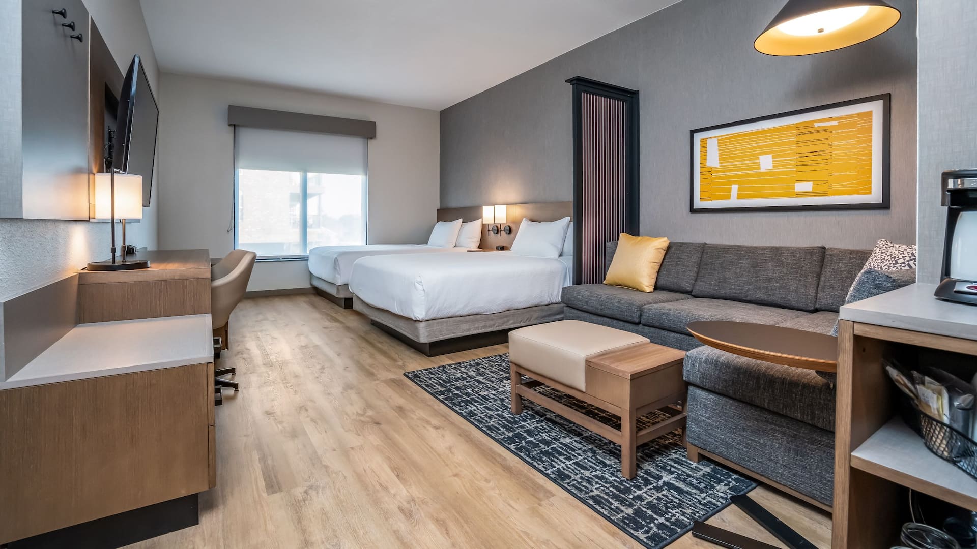 Hyatt Place Gainesville Downtown Two Queen Bed Full View