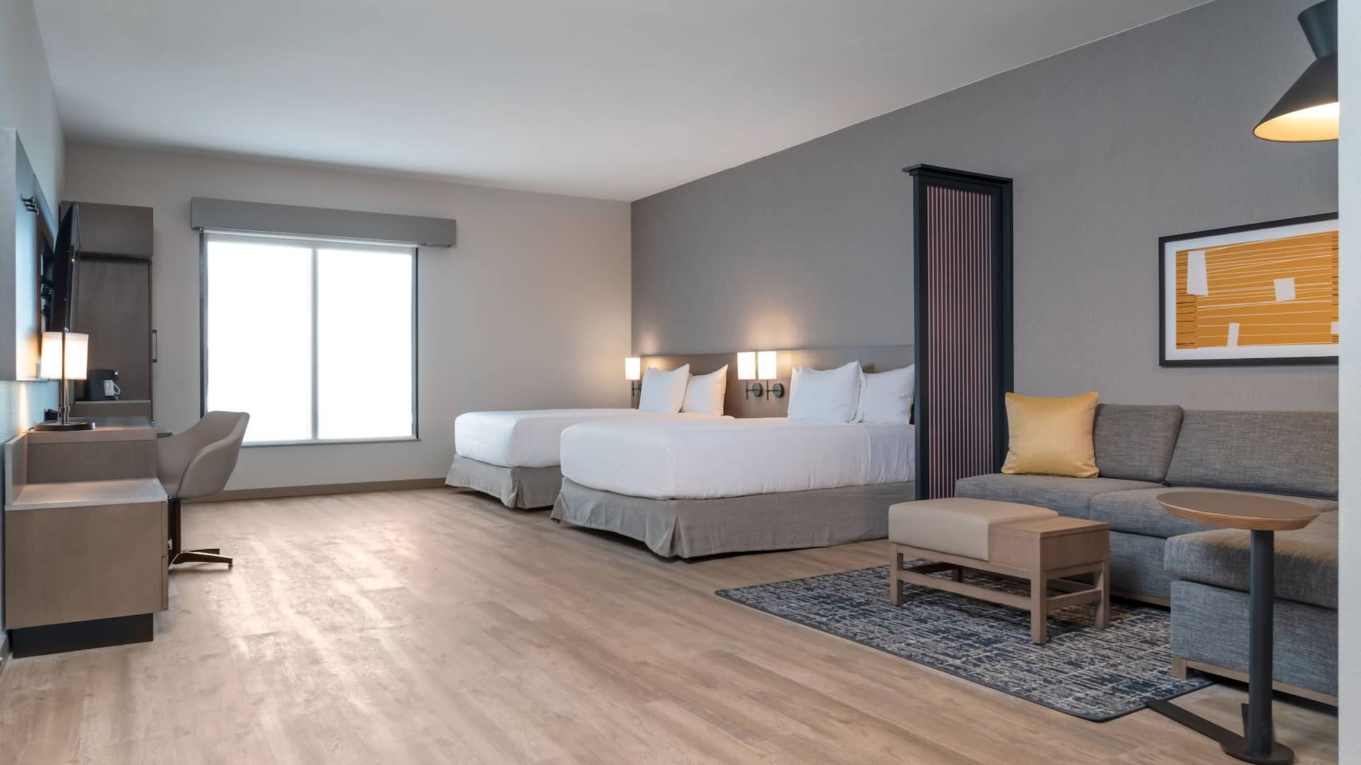 Hyatt Place Gainesville Downtown Accessible Two Queen Room