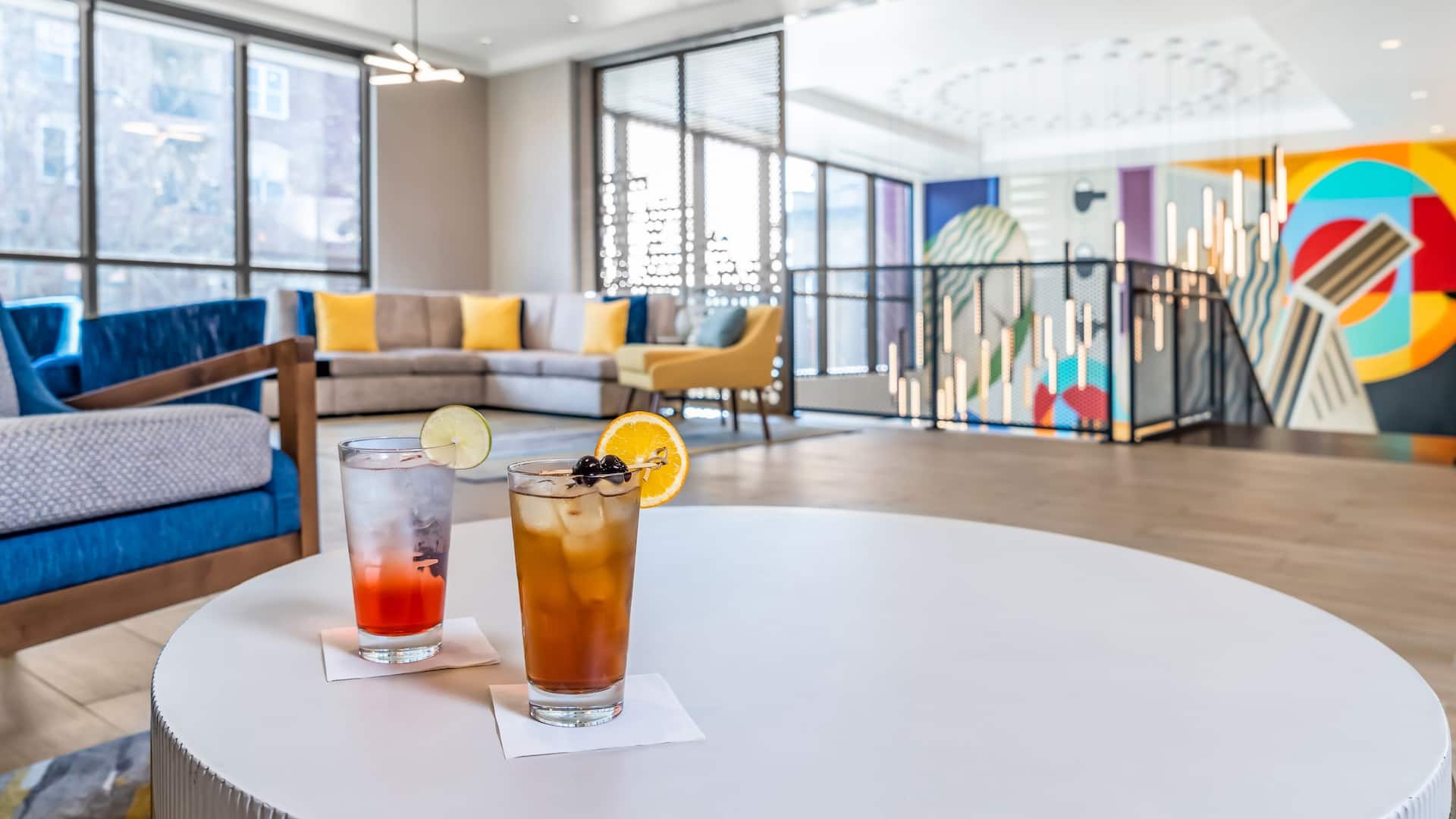 Hyatt Place Gainesville Downtown Lounge Seating Long Island