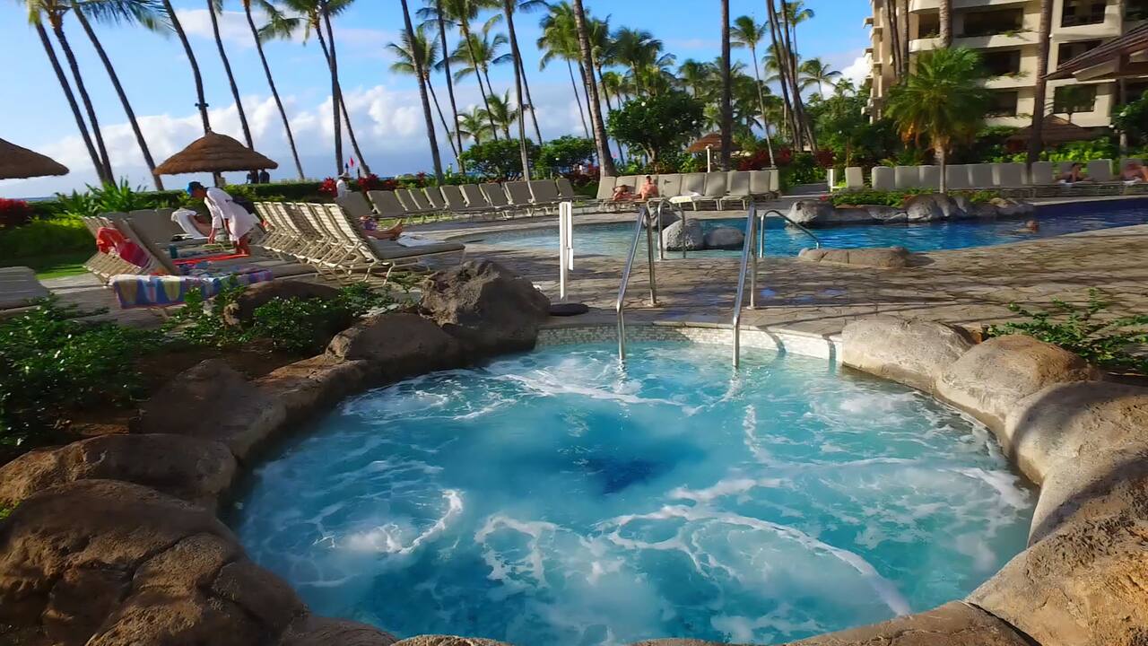 Soak in the hot tub after a finishing your favorite Maui hike.