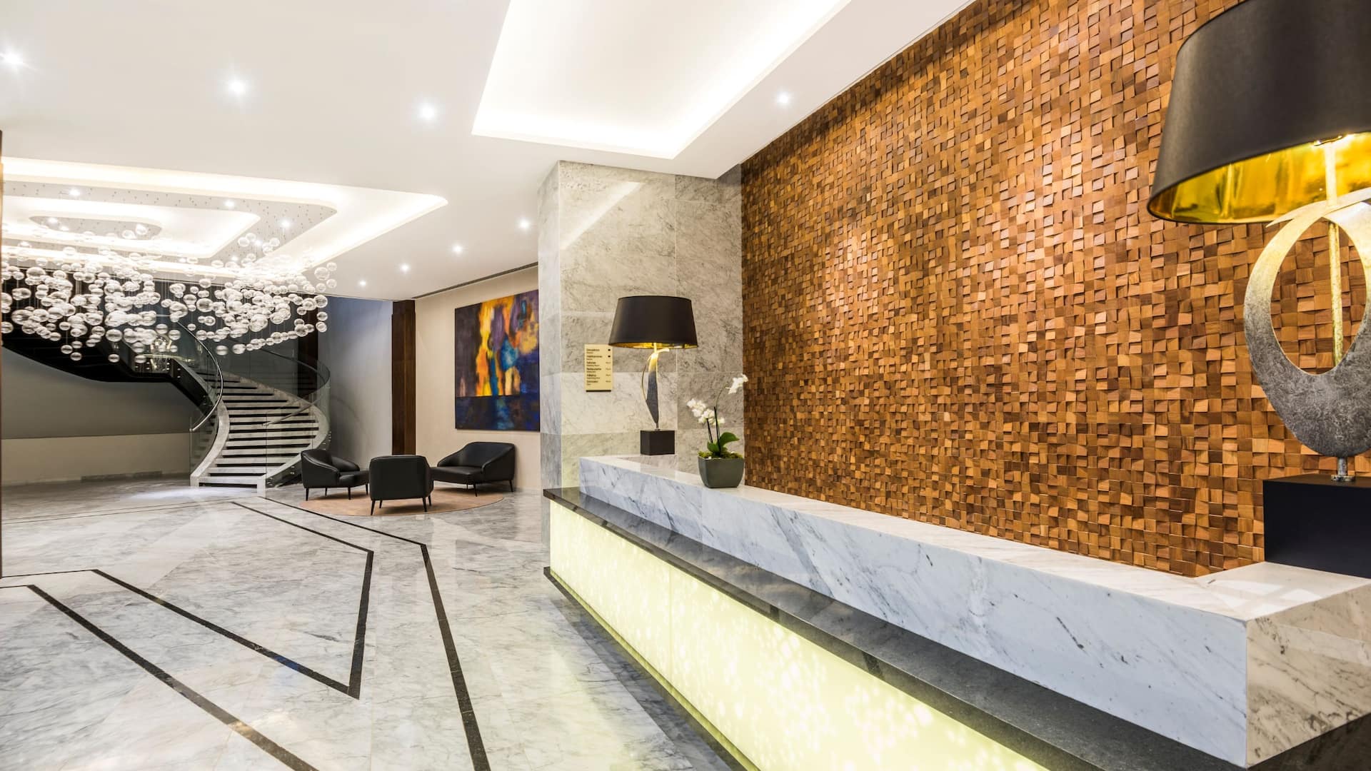 Hyatt Regency San Luis Potosí Lobby Front Desk