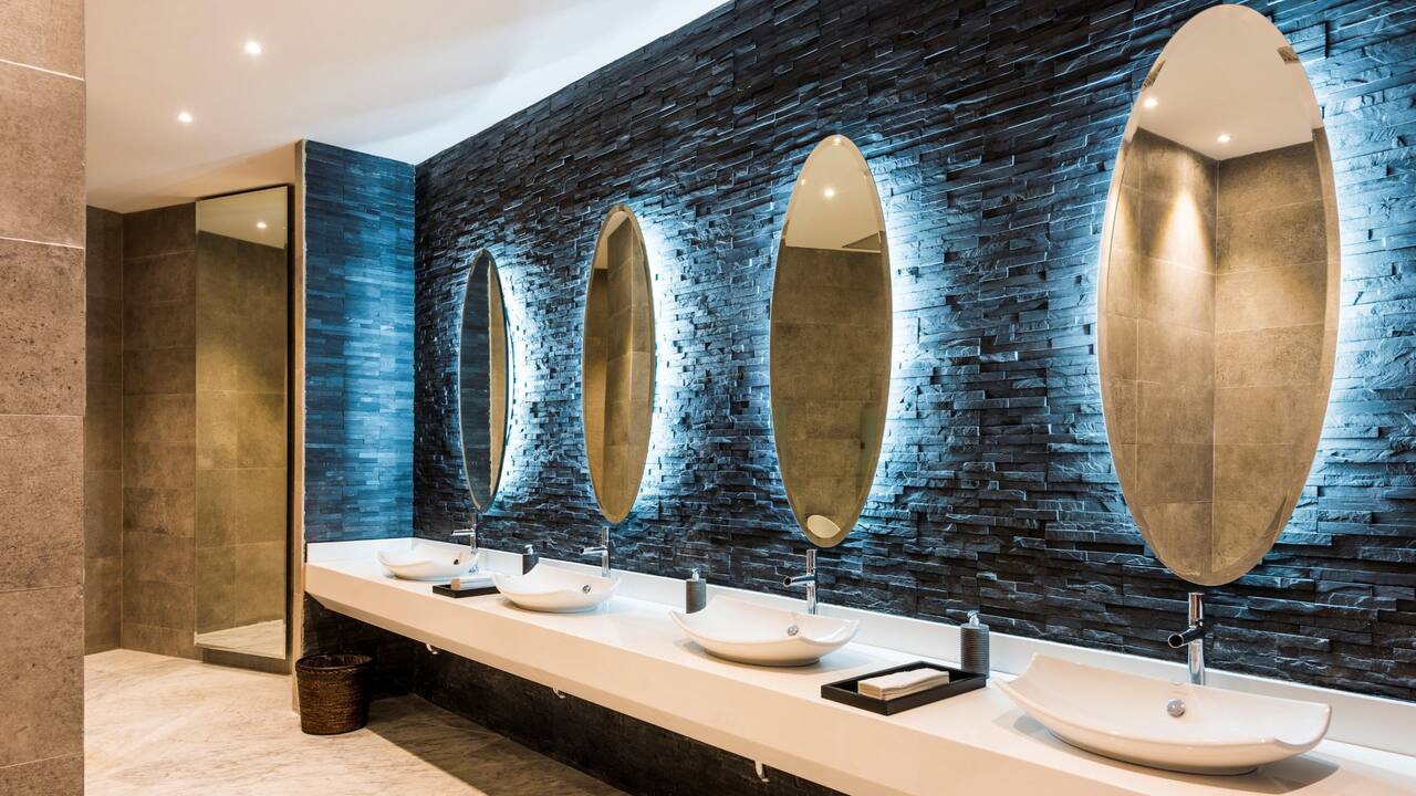 Meeting space bathroom
