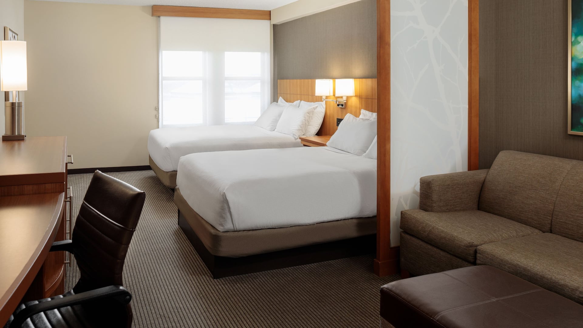 Hyatt Place New Orleans/Convention Center Two Queens Sofa Bed