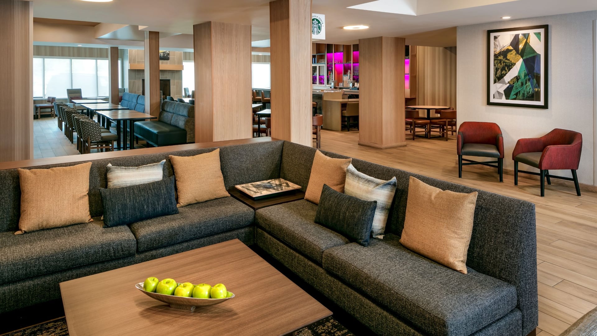 Hyatt Place Fairbanks Lobby Seating