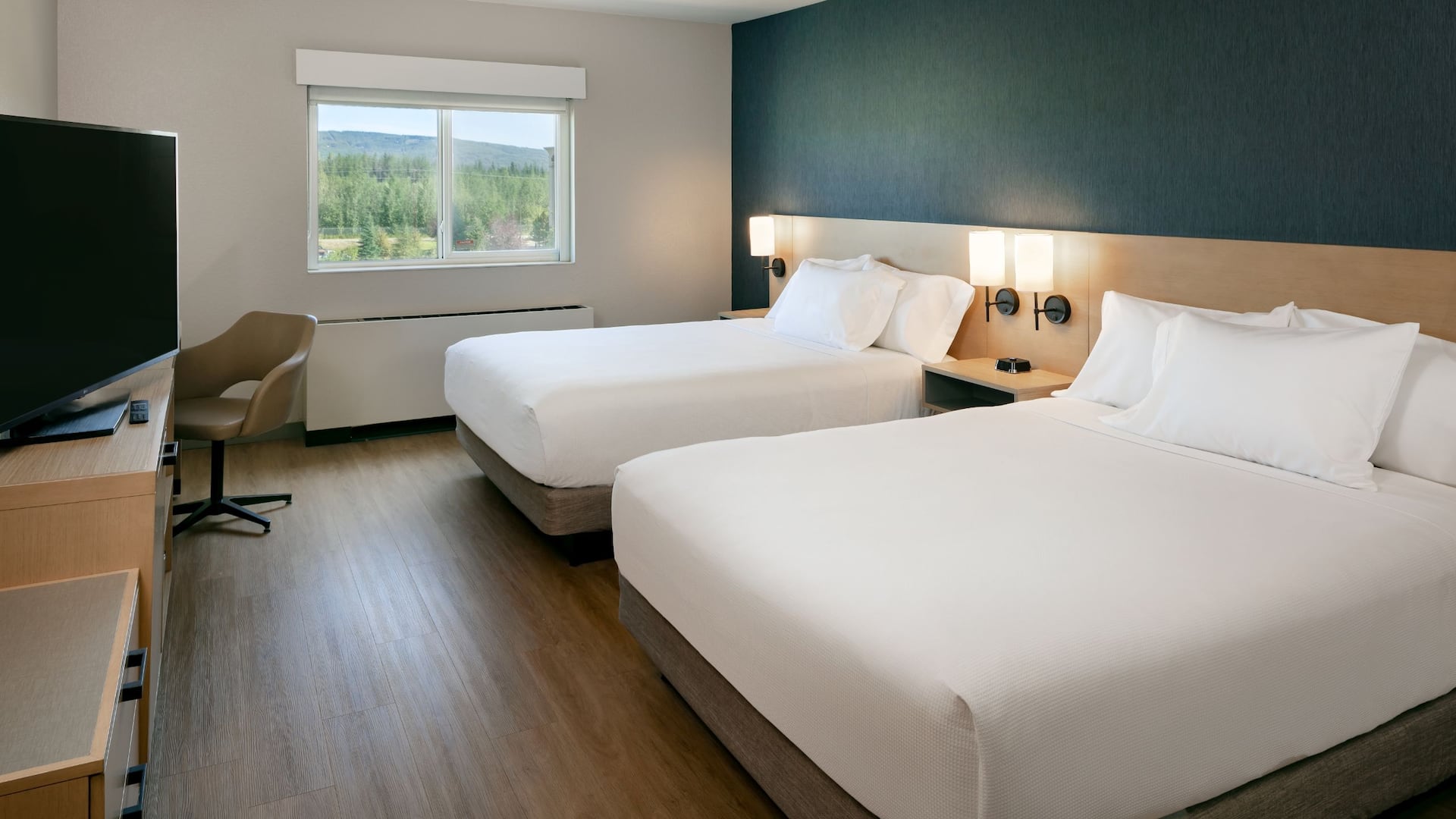 Hyatt Place Fairbanks Two Queen Standard Room View