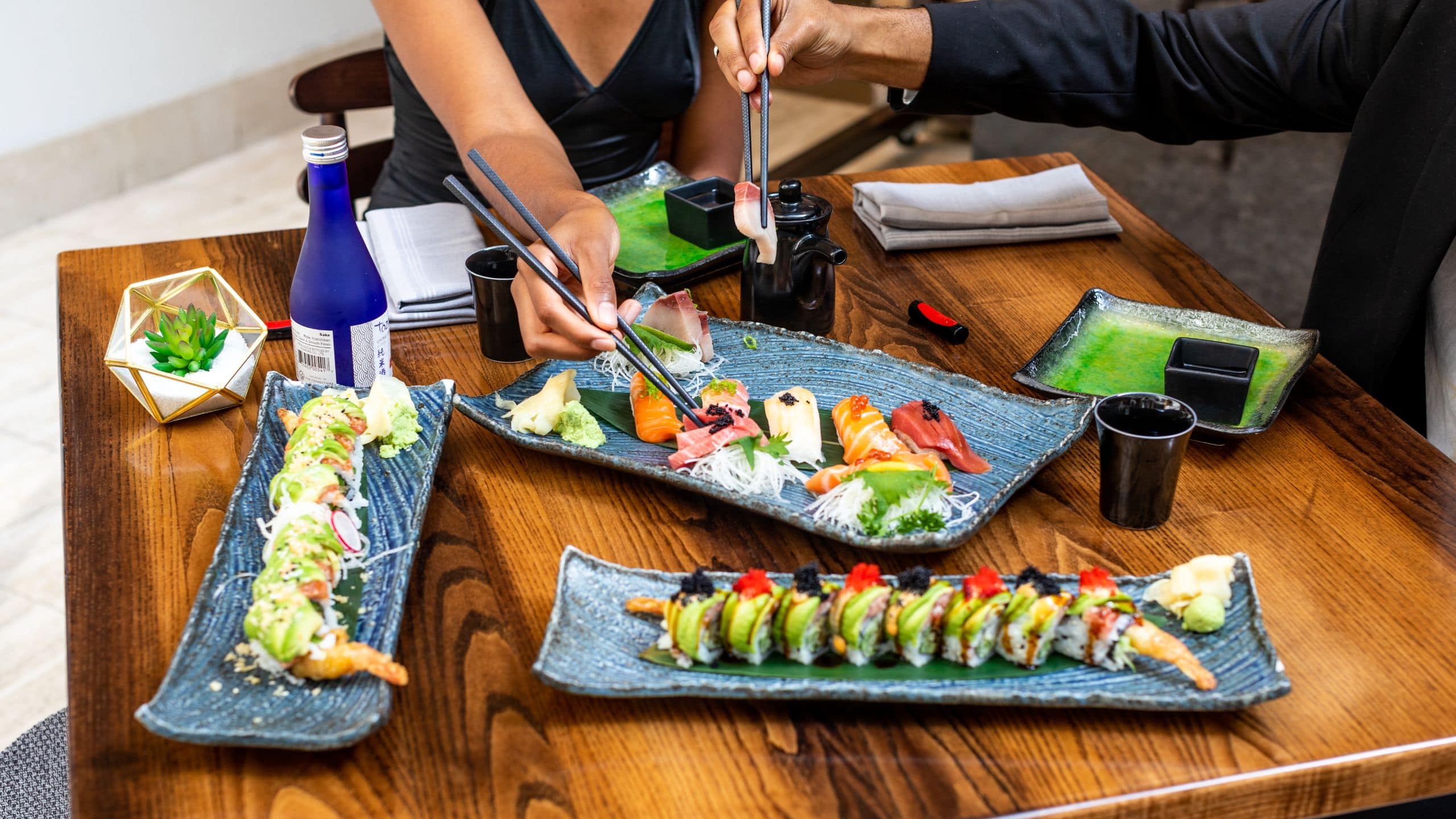 Grand Hyatt Washington Cure Bar Bistro Sushi Date