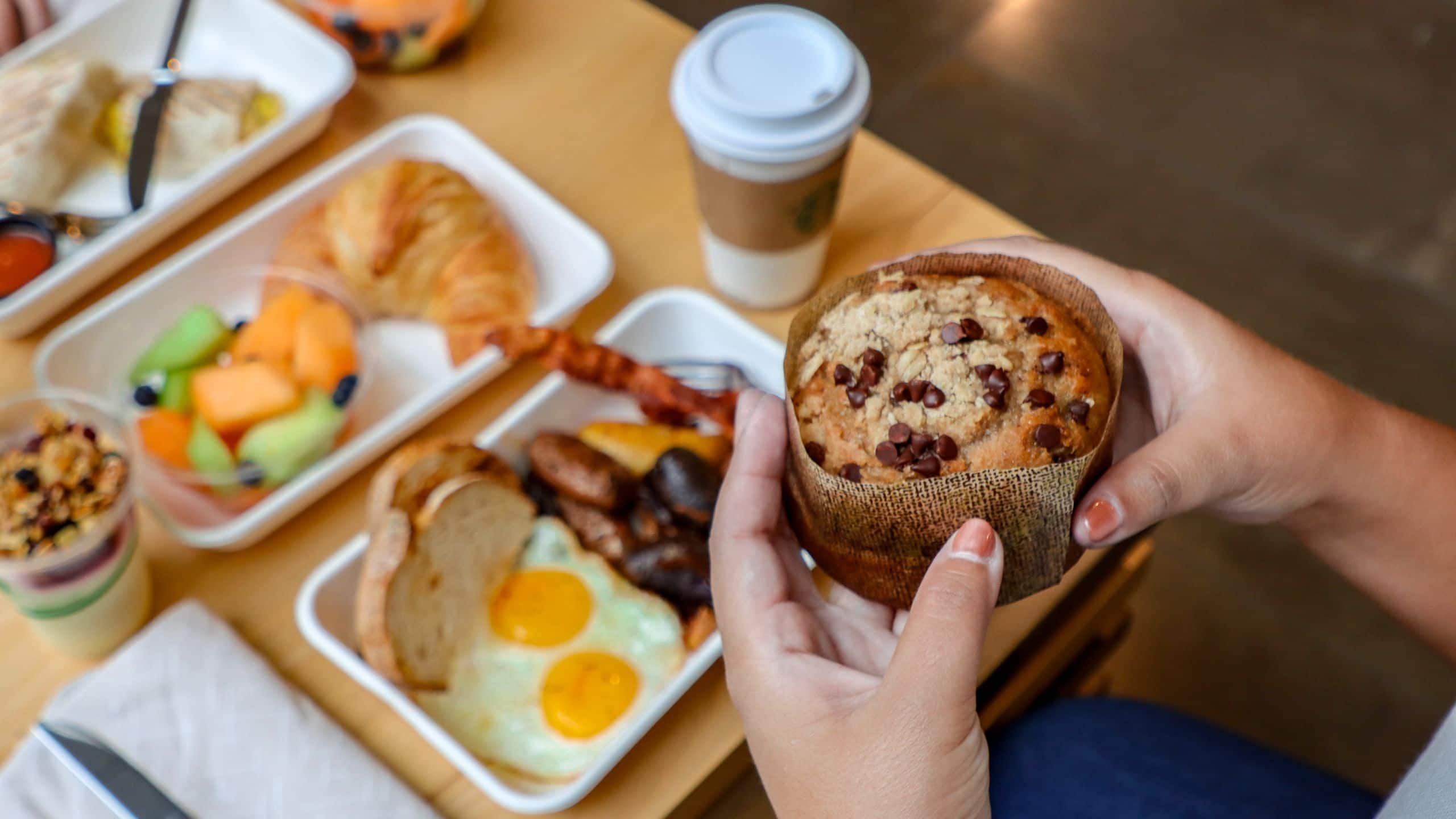 Hyatt Regency Seattle Market Breakfast Muffin