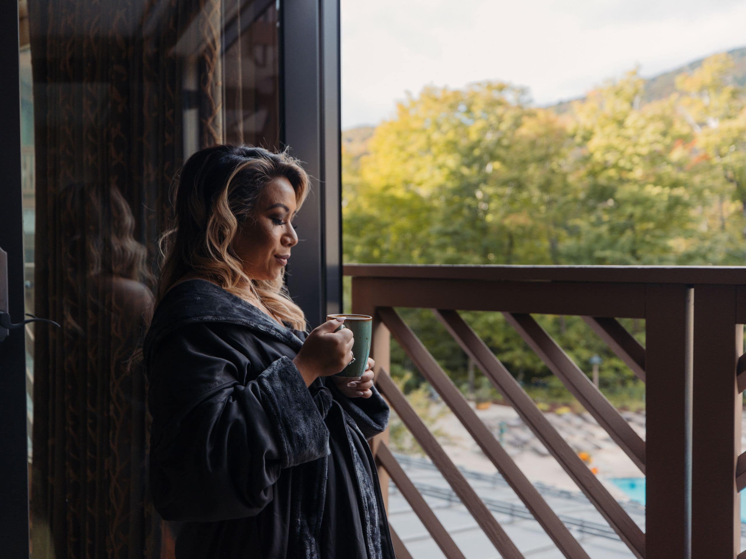 The Lodge at Spruce Peak Lifestyle Spa Window