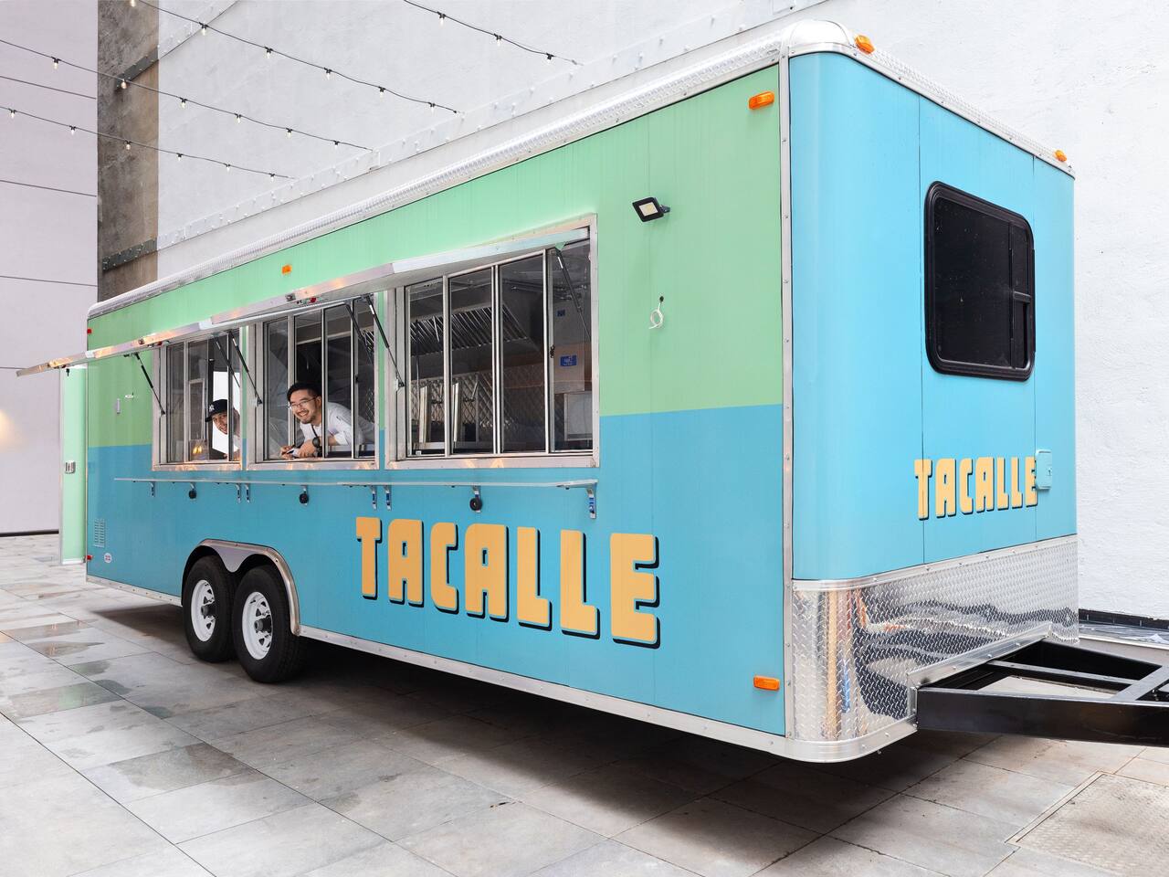 Tacalle Taco Truck Staff Smiling