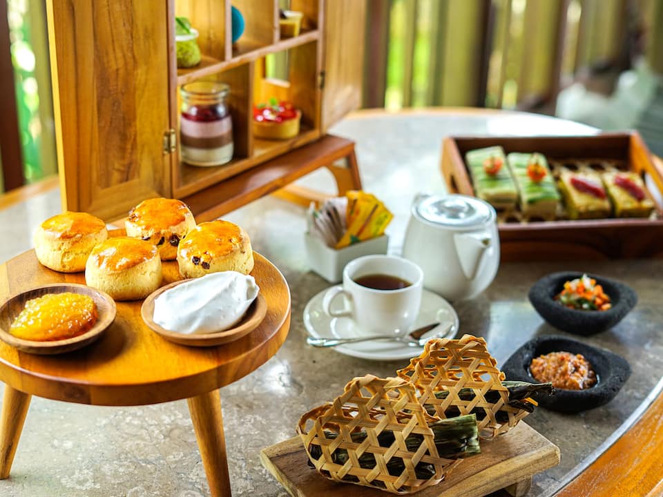 Afternoon tea in Bali
