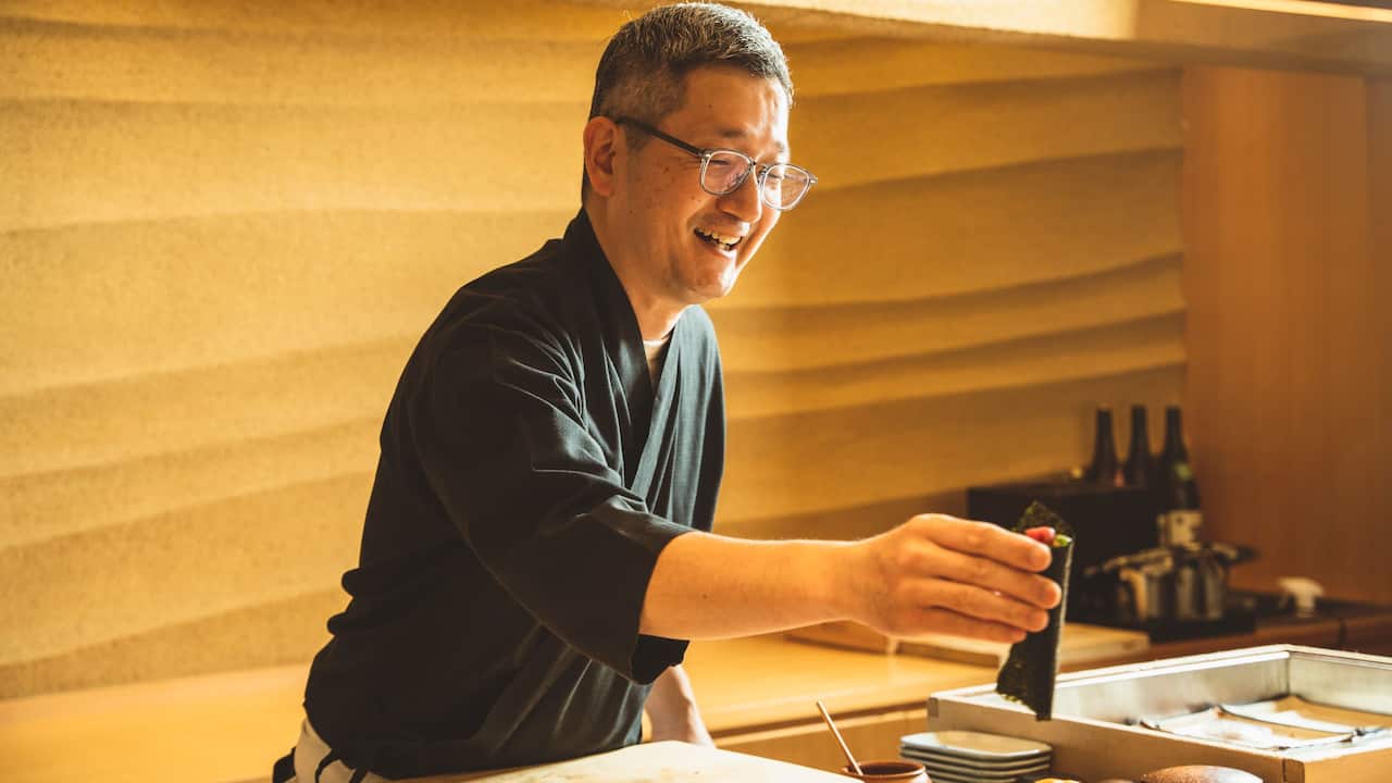 Hyatt Regency Seragaki Island Okinawa Shirakachi Sushi