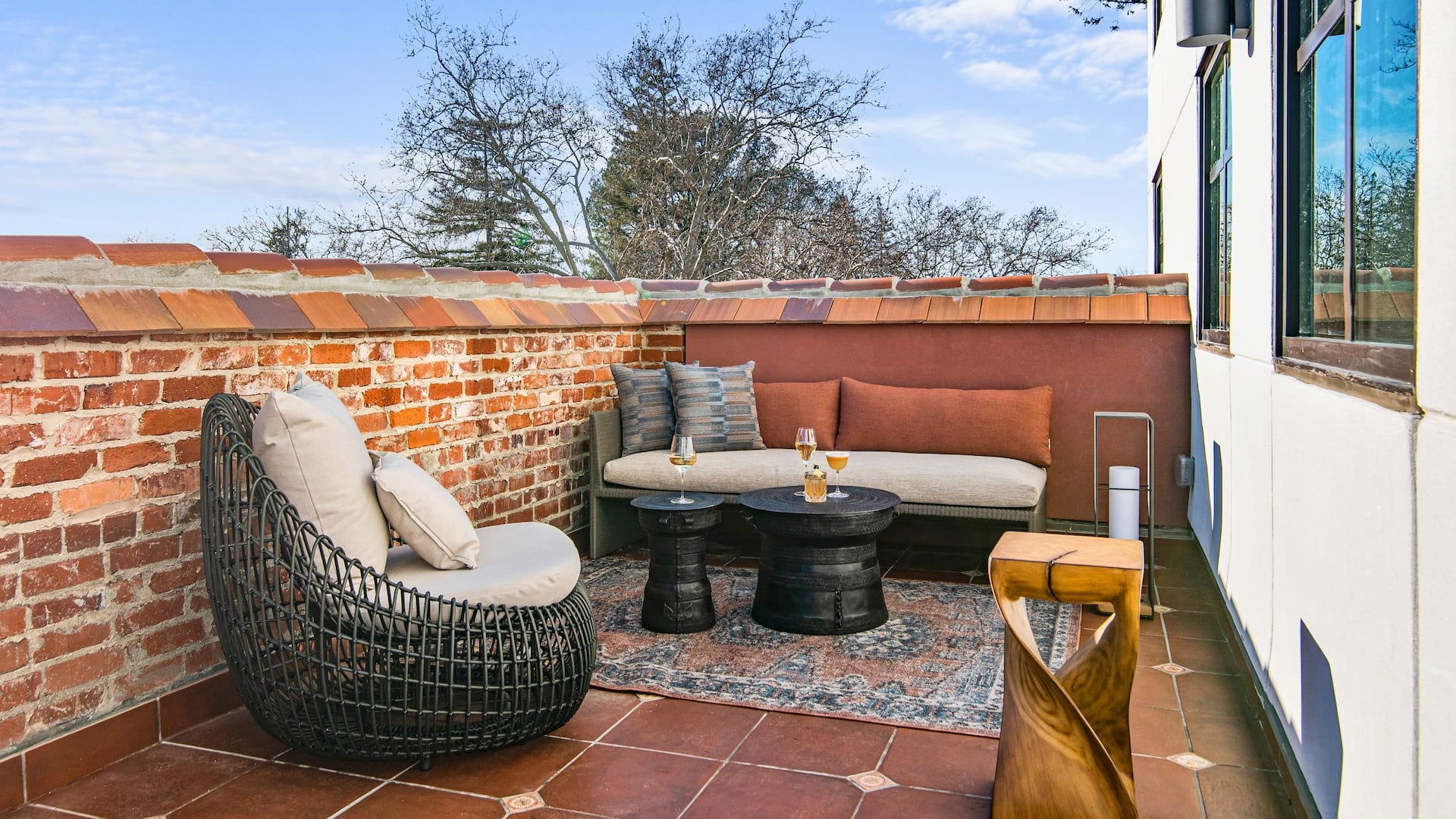 Hyatt House Sacramento / Midtown Studio Kitchen Suite Balcony