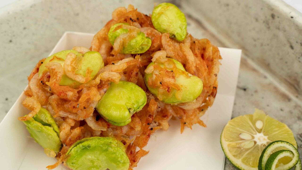 Hyatt Regency Hakone  Resort and Spa | Dining Sushi Kakiage Sakura Shrimp And Broad Beans