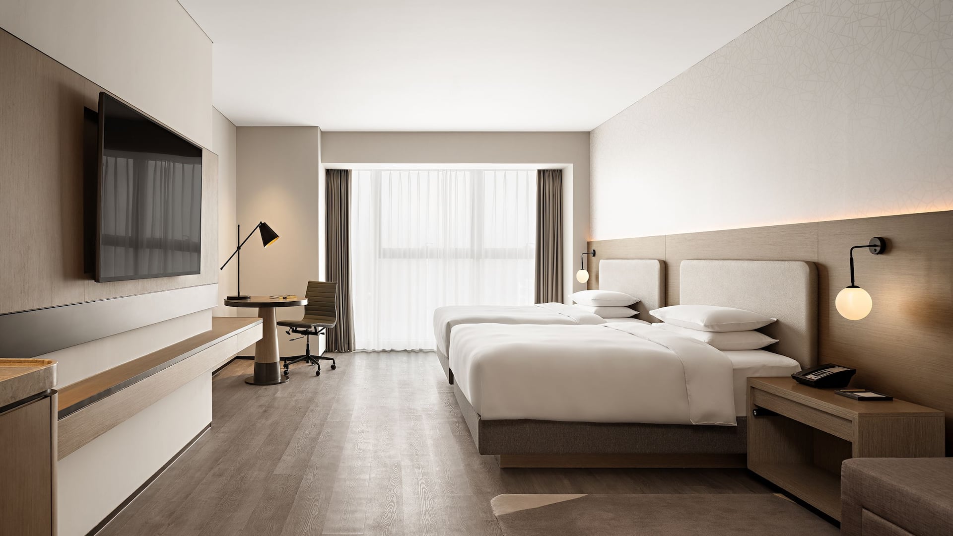 1 of 1 Hyatt Place Beijing Shiyuan 2 Twin Beds Garden View